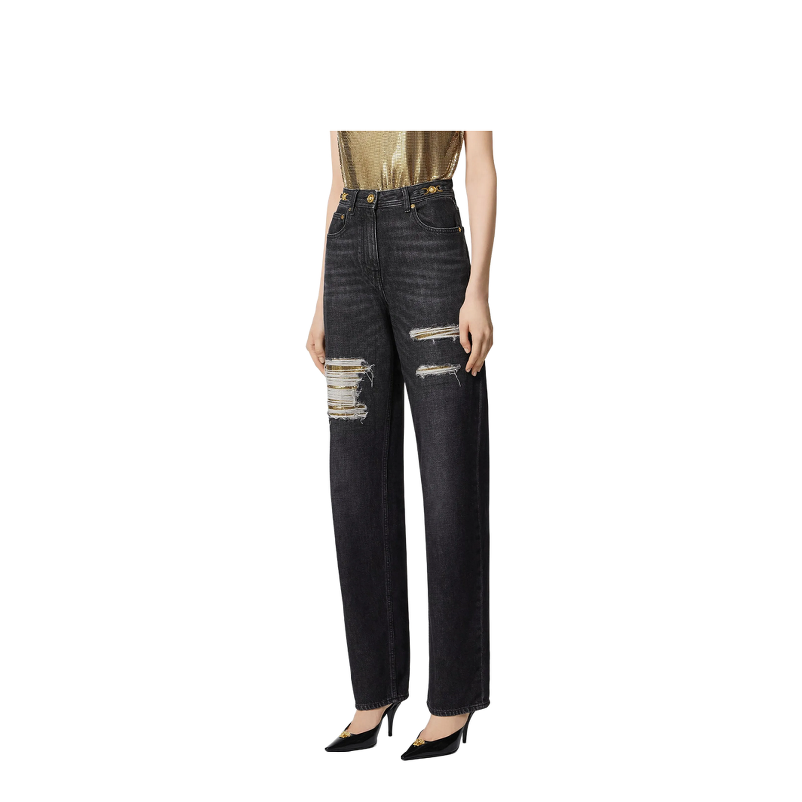 Pantalone In Denim - Image 3