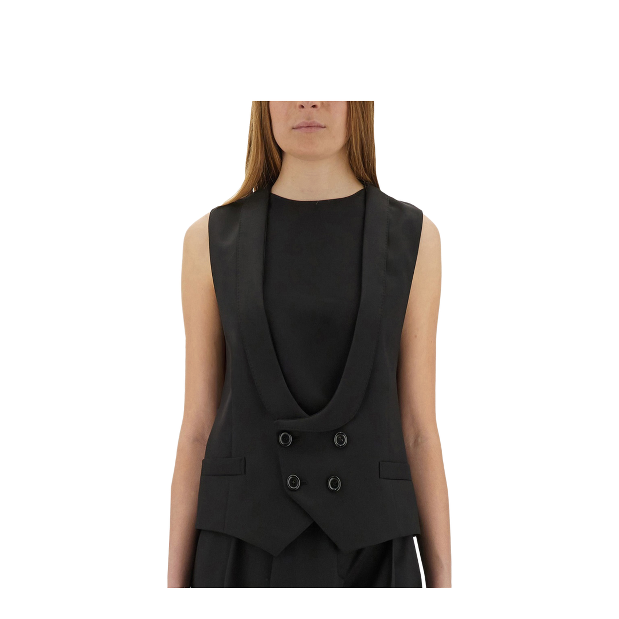 Virgin Wool Vest - Image 4