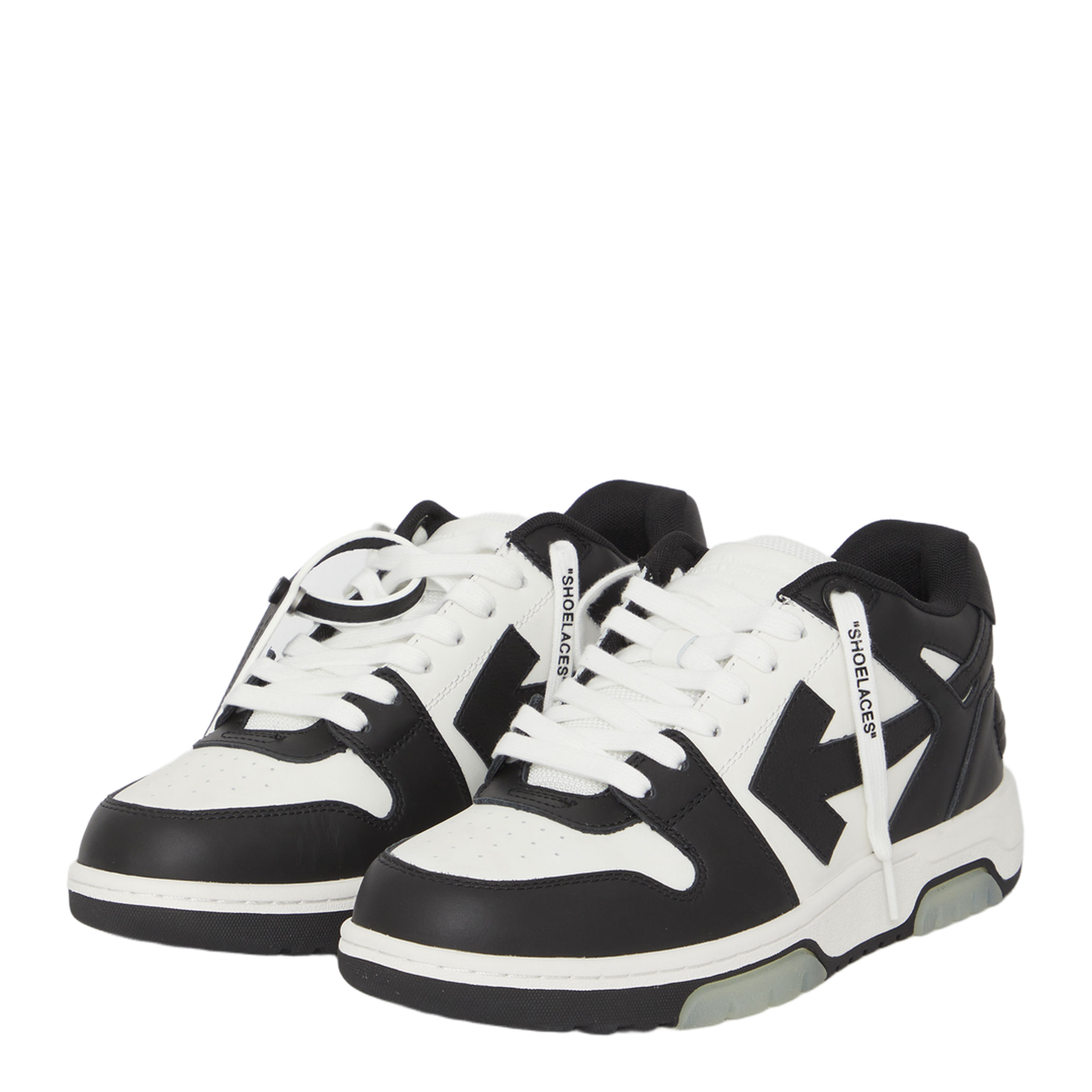 Out Of Office Leather Sneakers - Black - Image 2