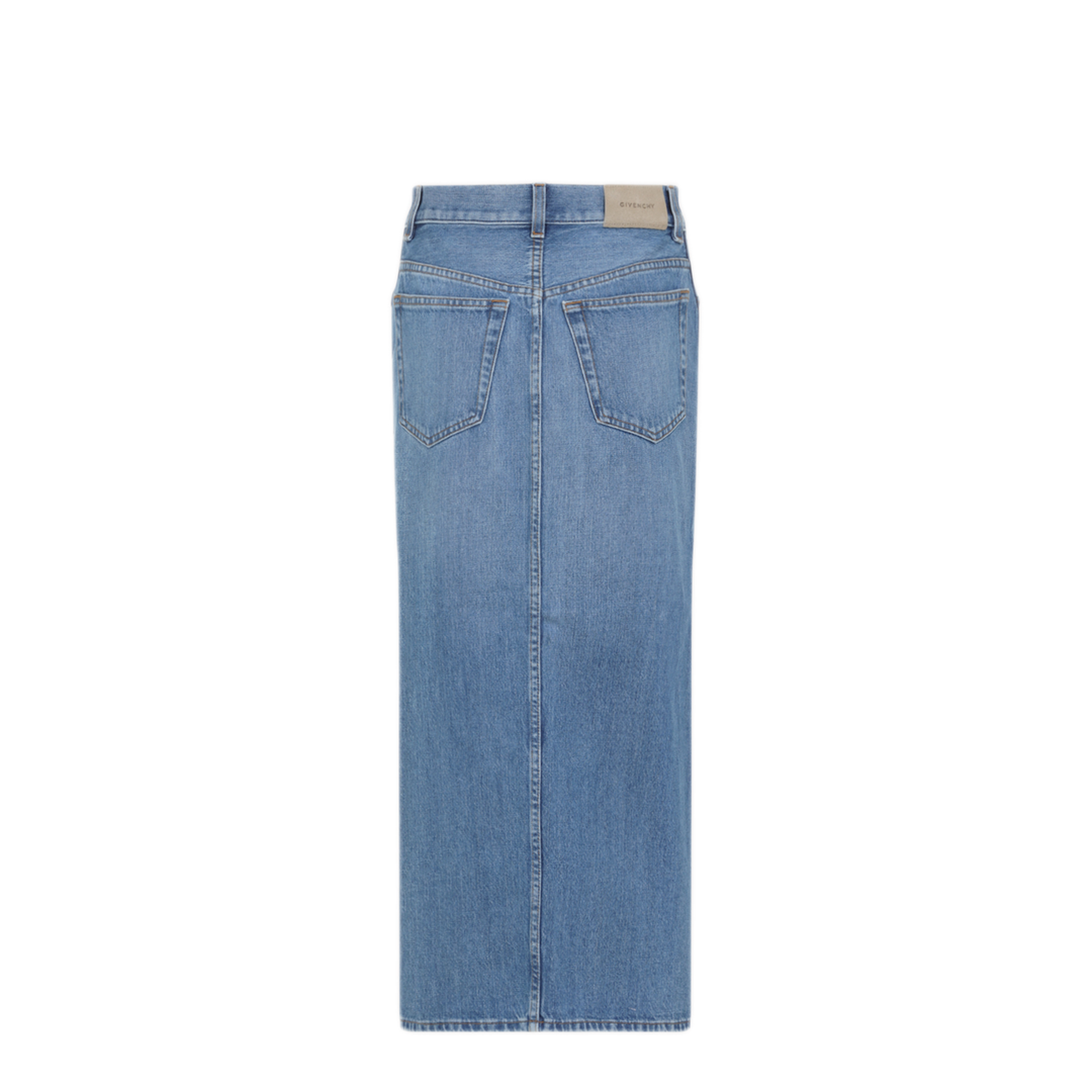 Cotton Midi Skirt - Image 4