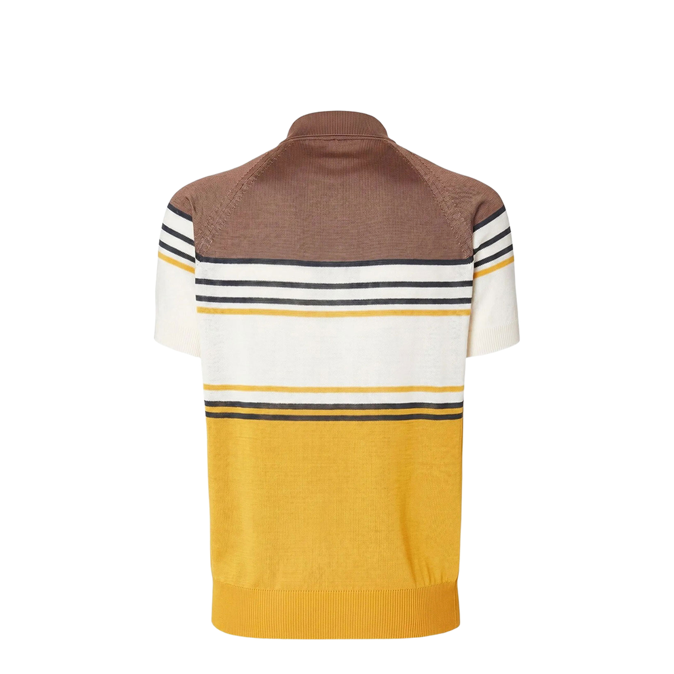 Striped Viscose Polo Shirt - Image 2