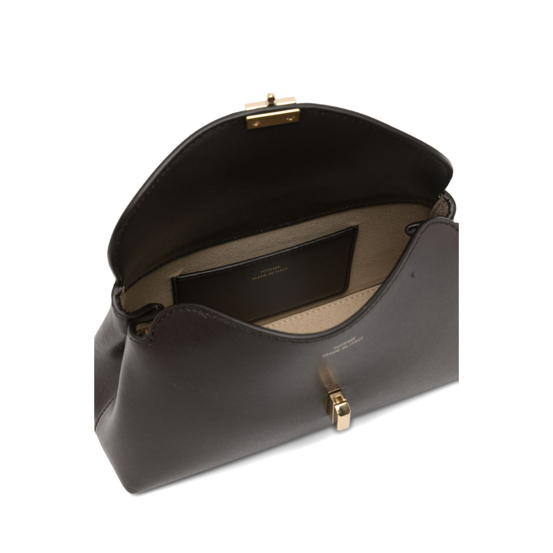 PRE Mini Calfskin Clutch - Bark - Image 3
