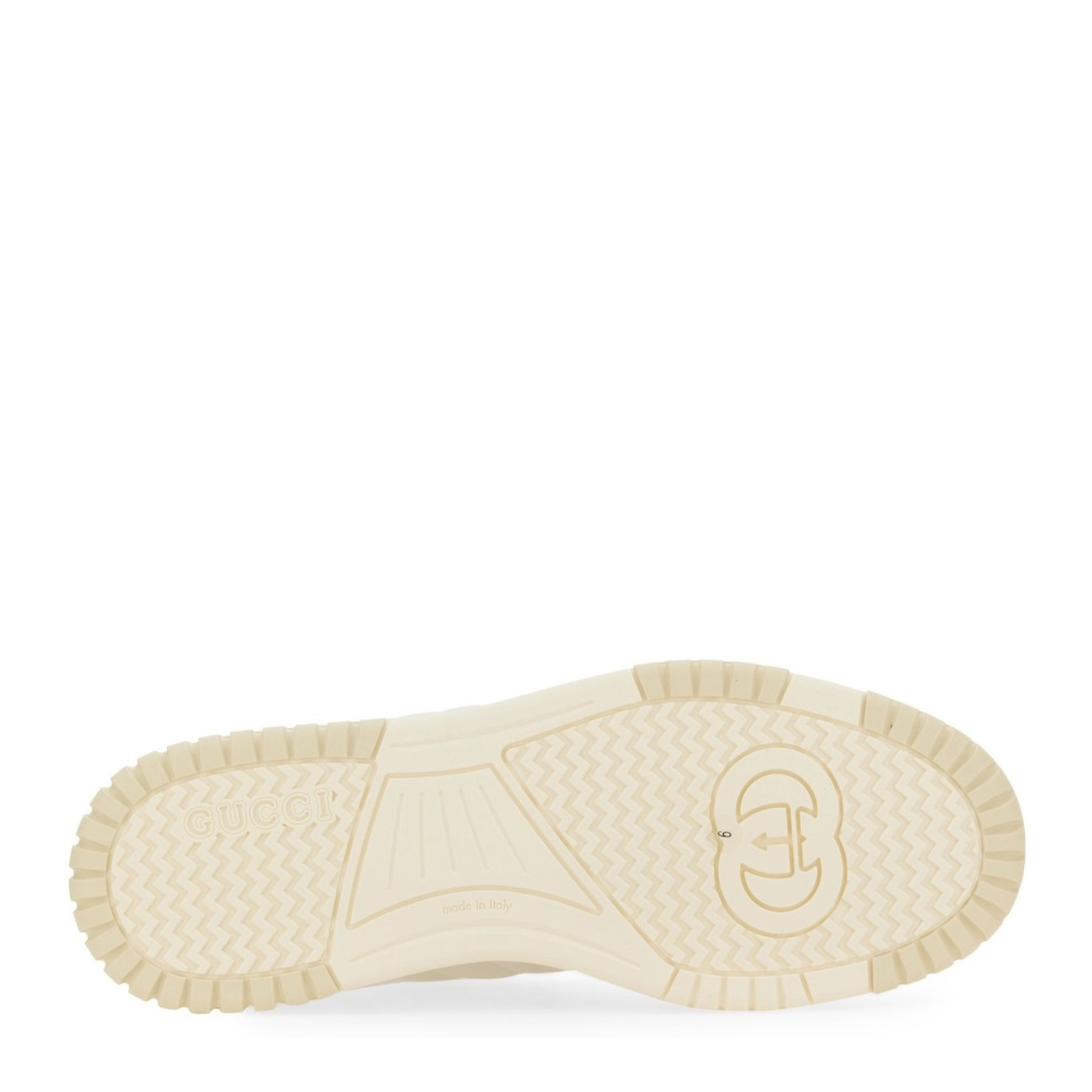 Re-Web Trainer in White Leather - Image 4