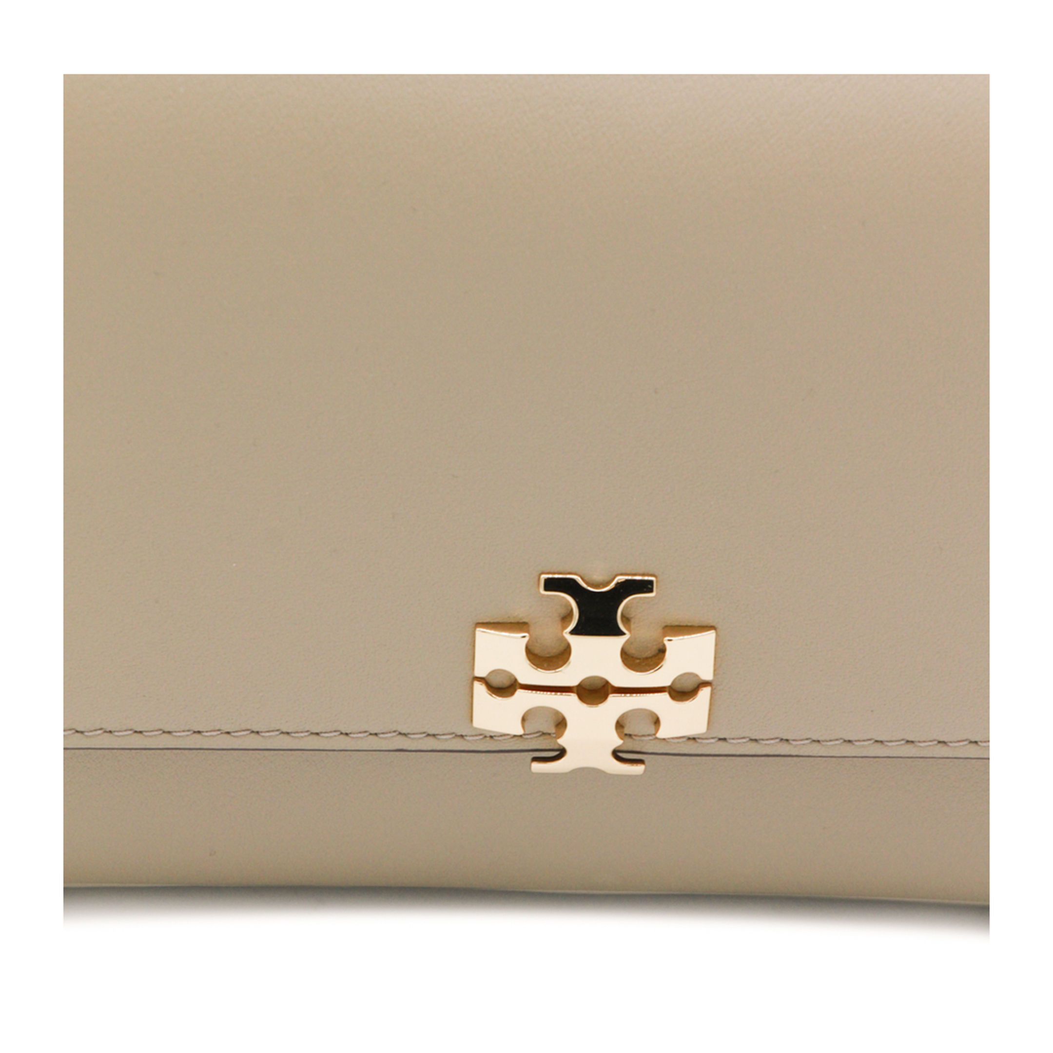 Charlie Small Leather Shoulder Bag - Soft Cement - Image 7