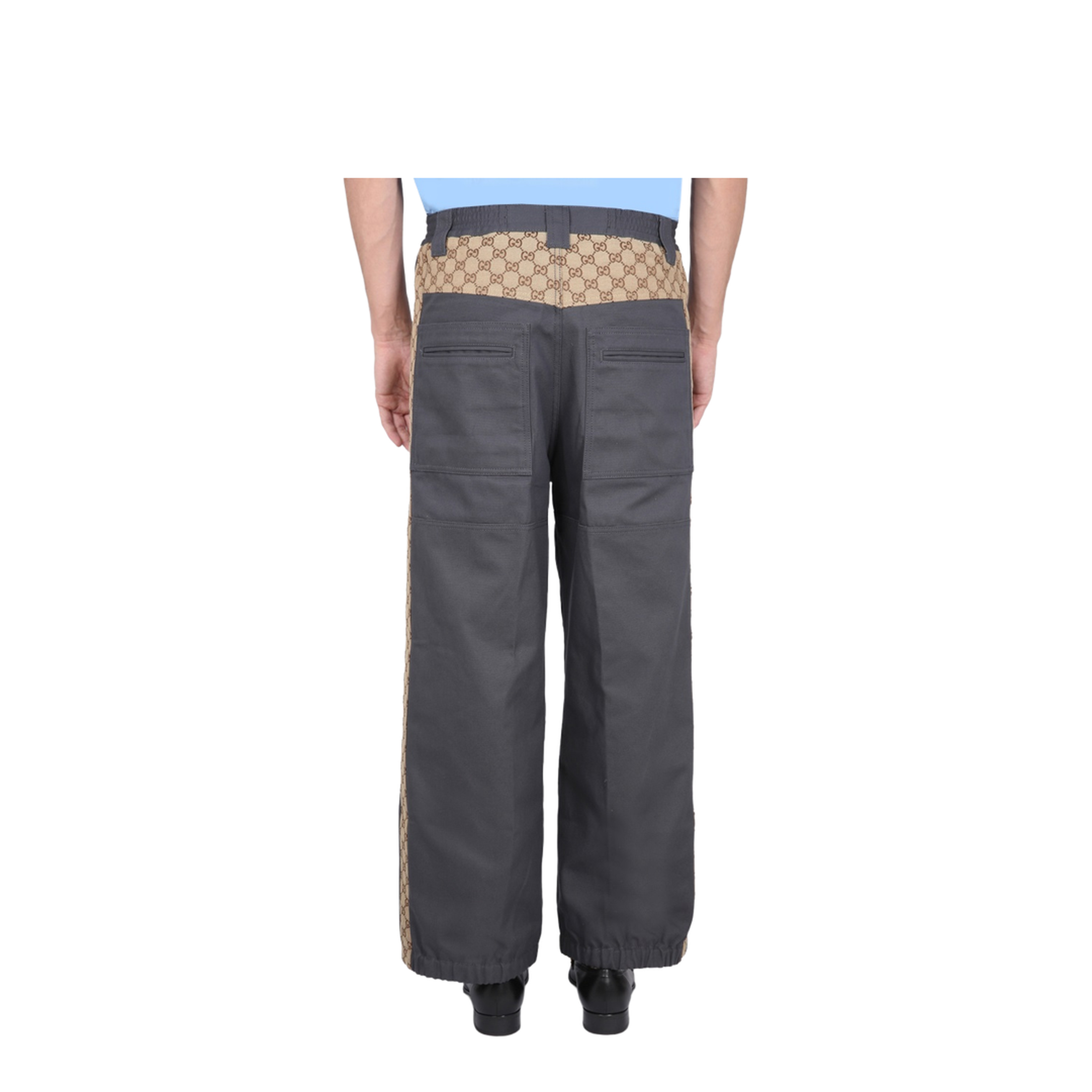 Cotton Fabric Pants with Inserts - Image 4