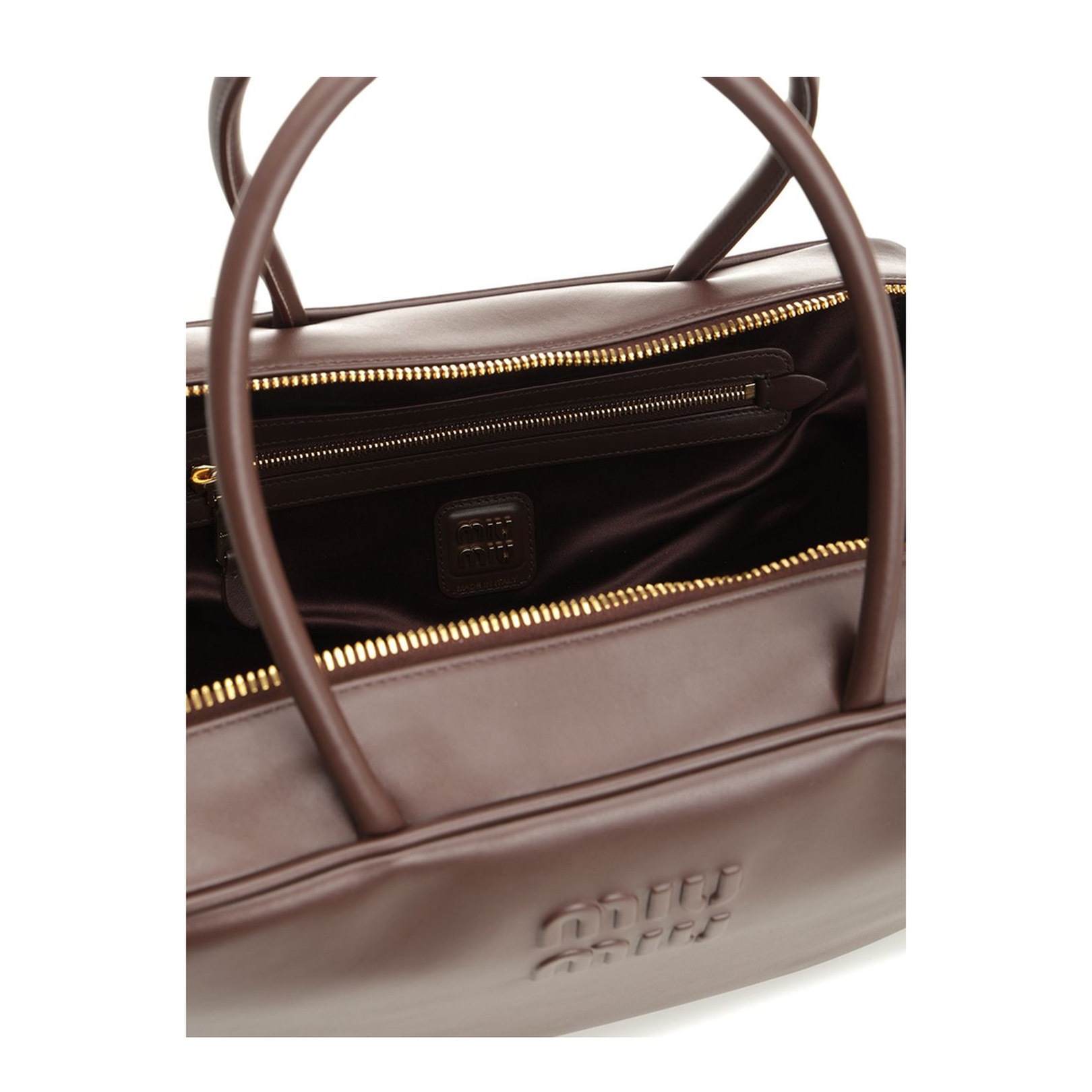 Beau Calfskin Shoulder Bag - Briarwood - Image 4