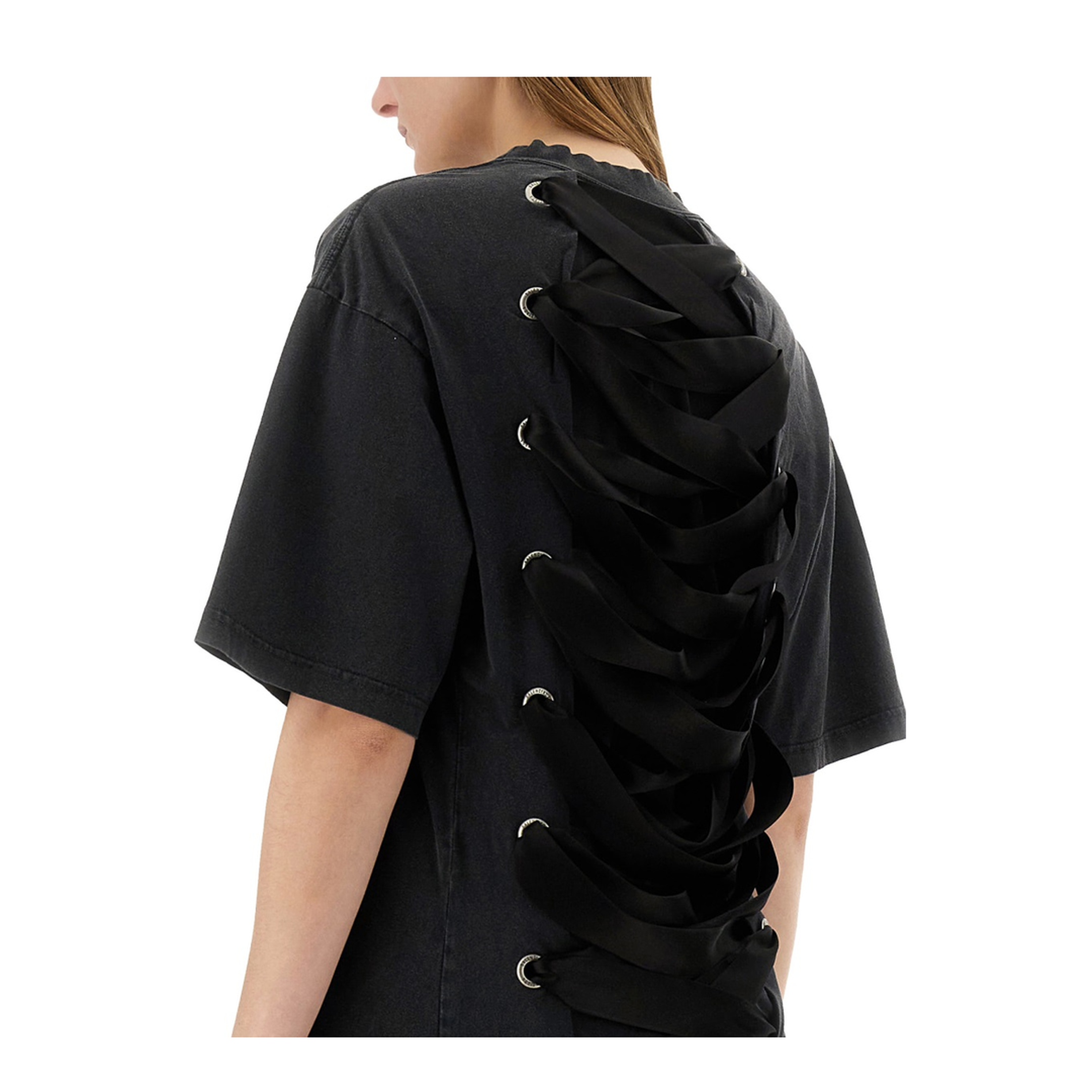 Lace-Up T-Shirt - Image 4