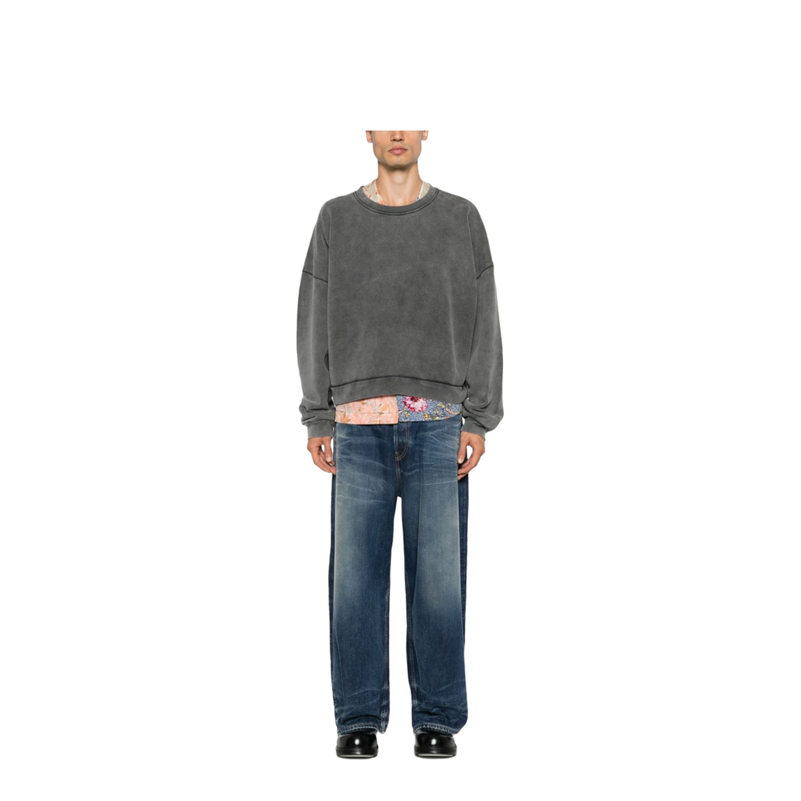 Sweater Logo Patch - Faded Black - Image 2