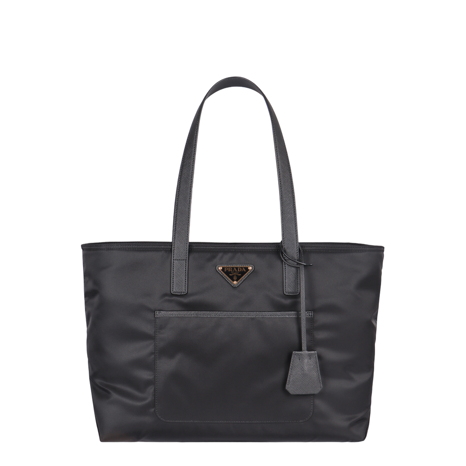 Nylon Tote Bag Black - Image 1