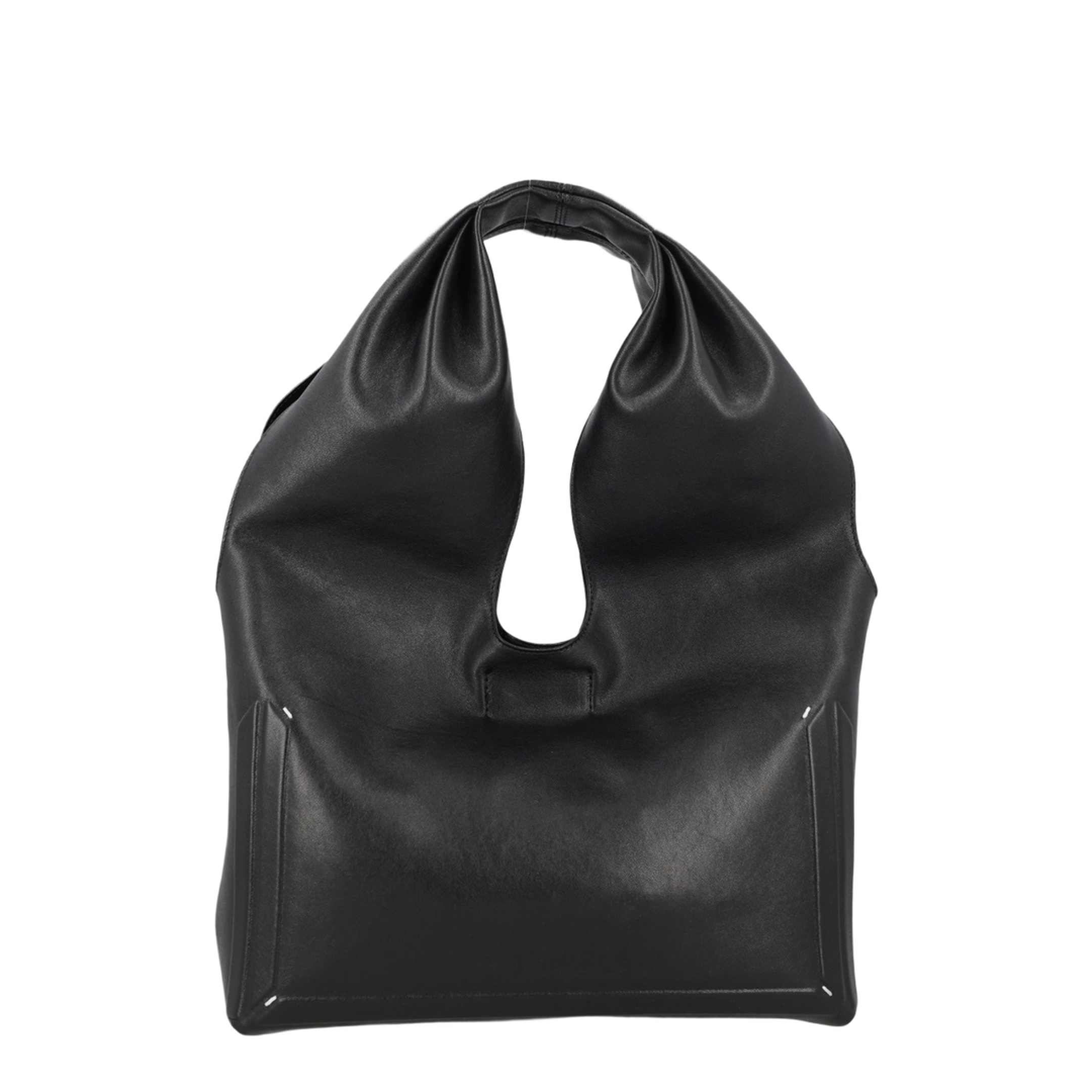 Box Bag Medium Ovine Leather Top Handle Bag - Noir - Image 2
