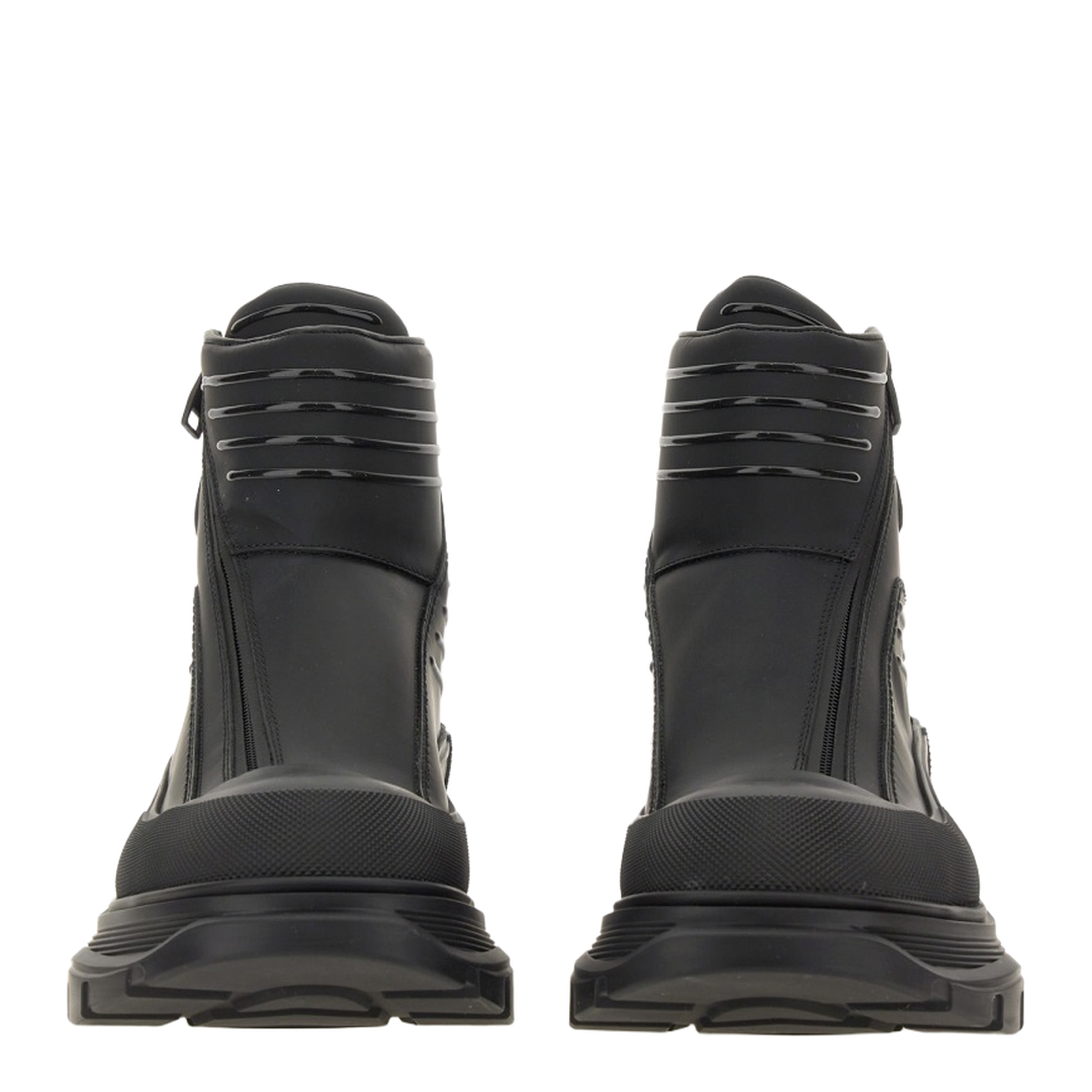 Tread Slick Leather Zip-Up Ankle - Image 2