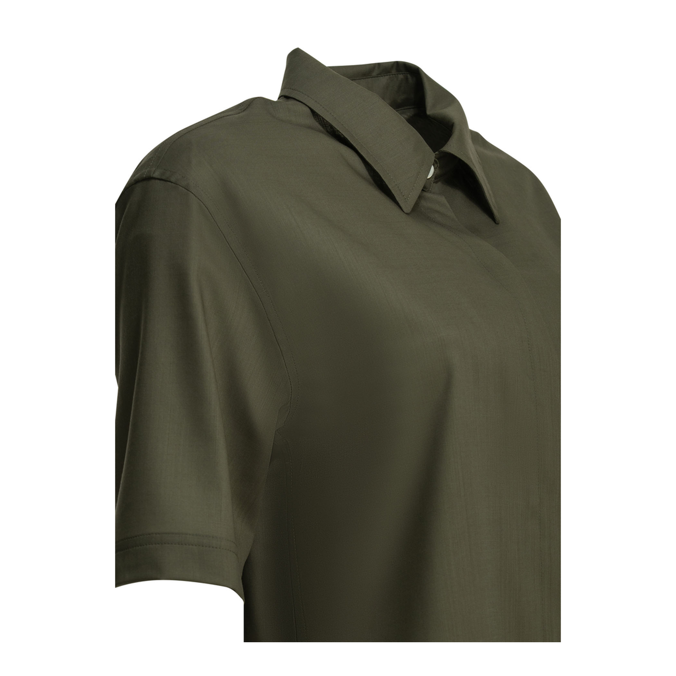 Virgin Wool Casual Shirt - Image 4