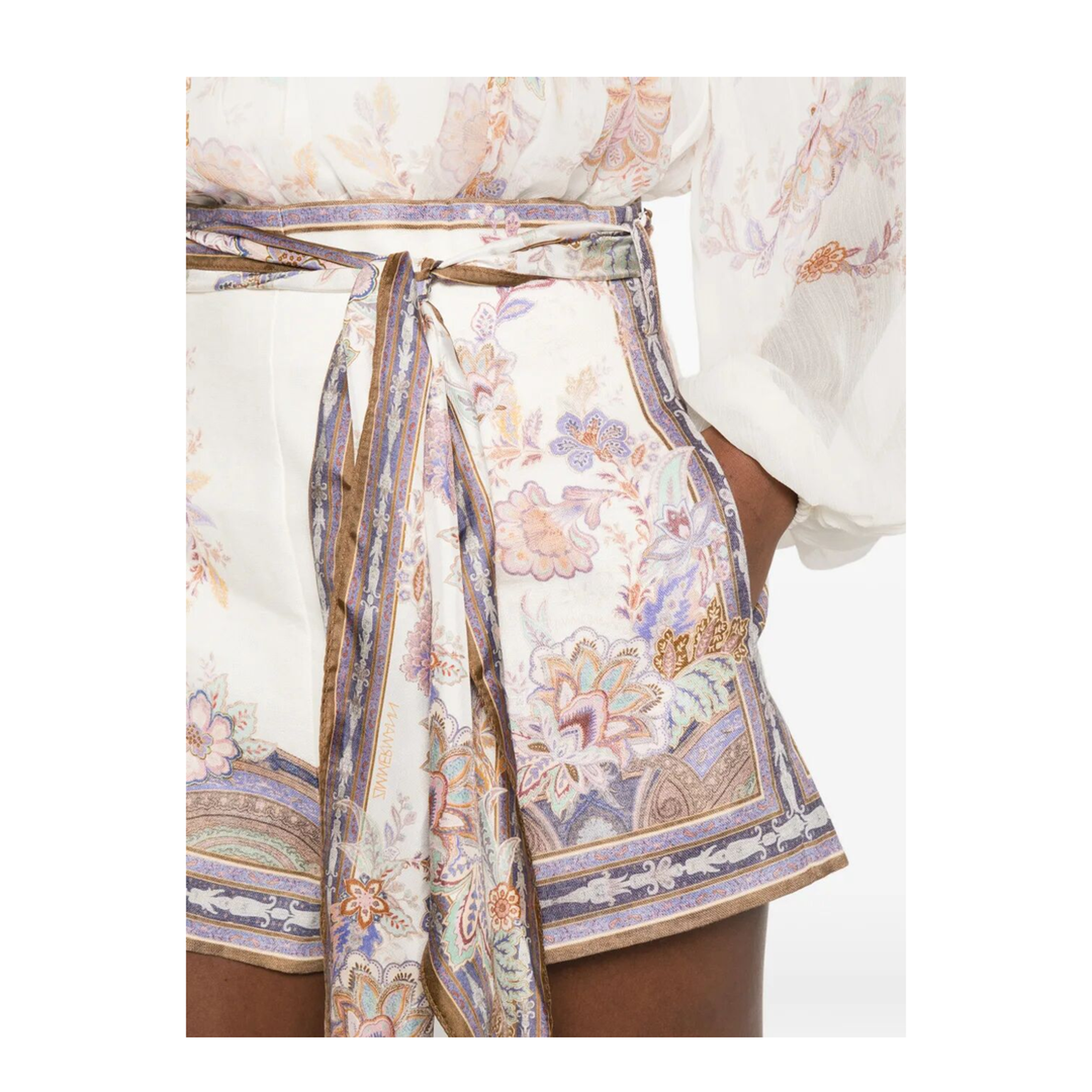 Luna Scarf Tie Short - Image 4