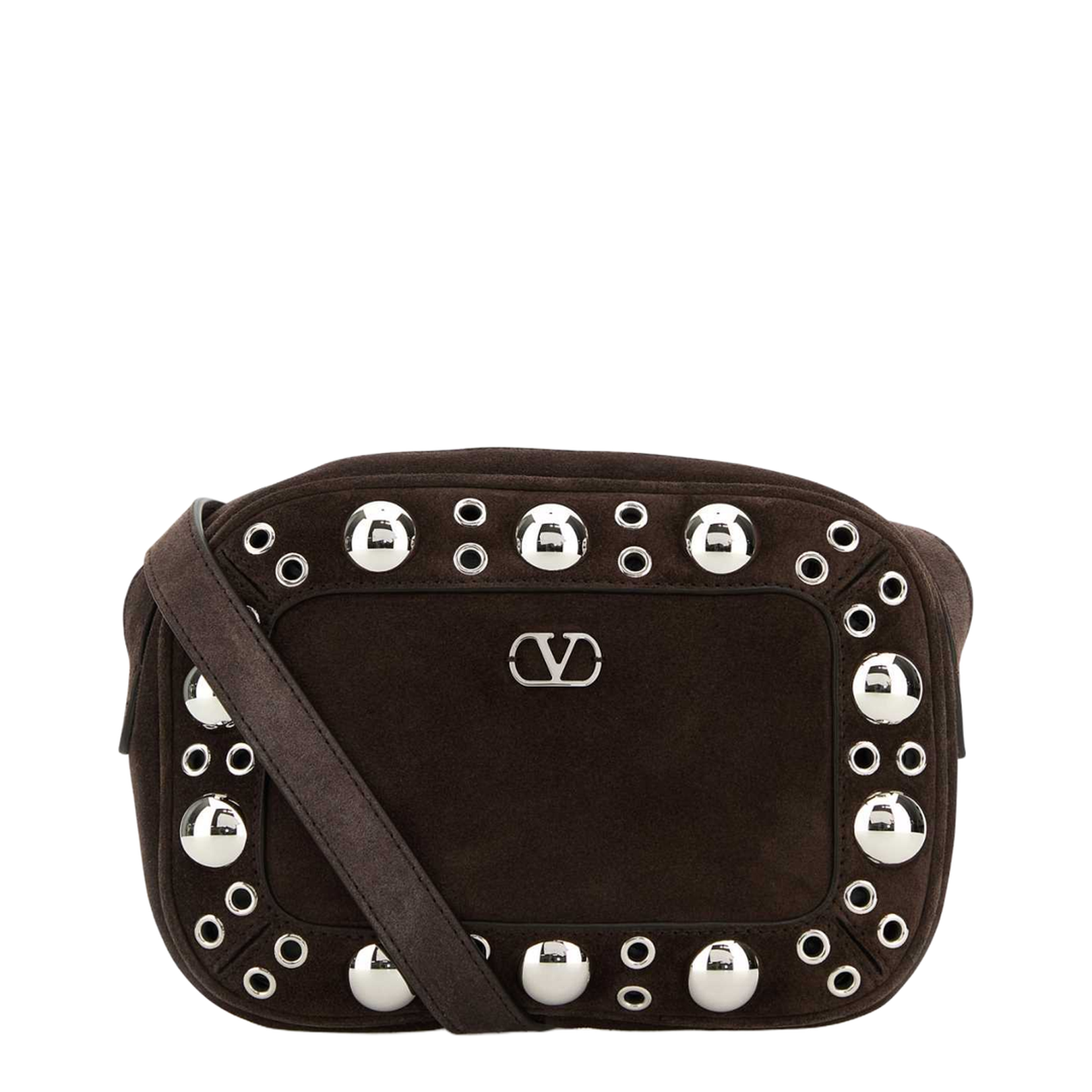 Brown Suede Nellcôte Crossbody Bag - Image 1