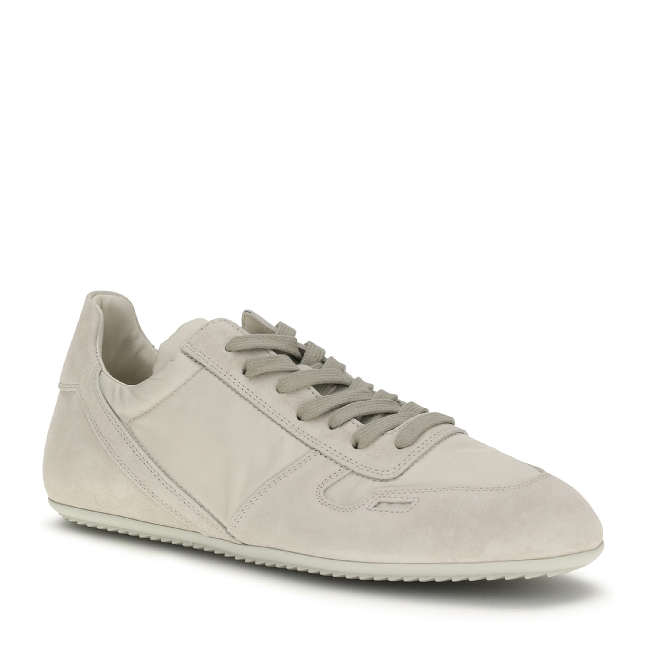 Fabric and Leather Sneakers - Image 2
