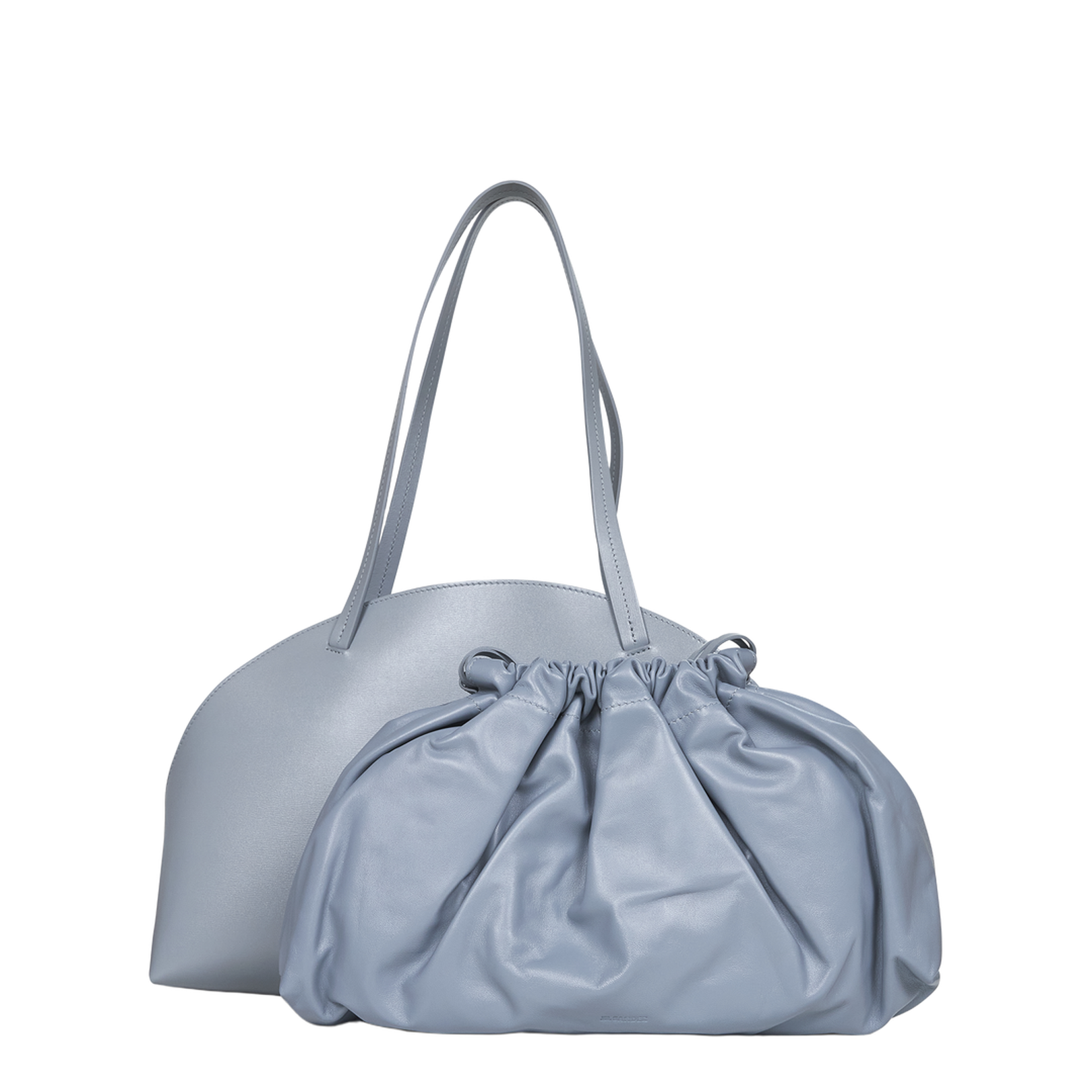 Steel Curve Shoulder Medium Shoulder Bag - Image 4