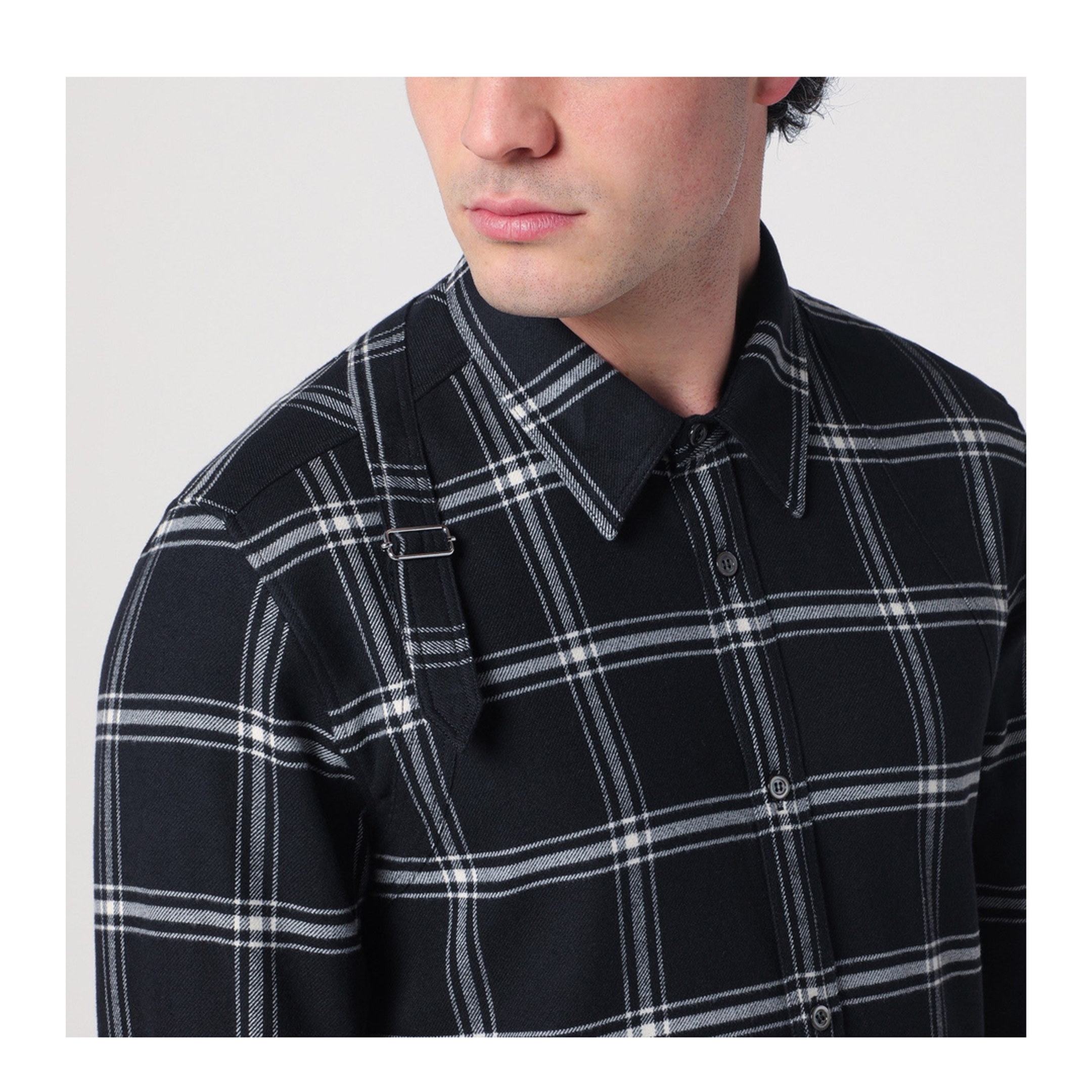 Plaid Harness Shirt - Image 2