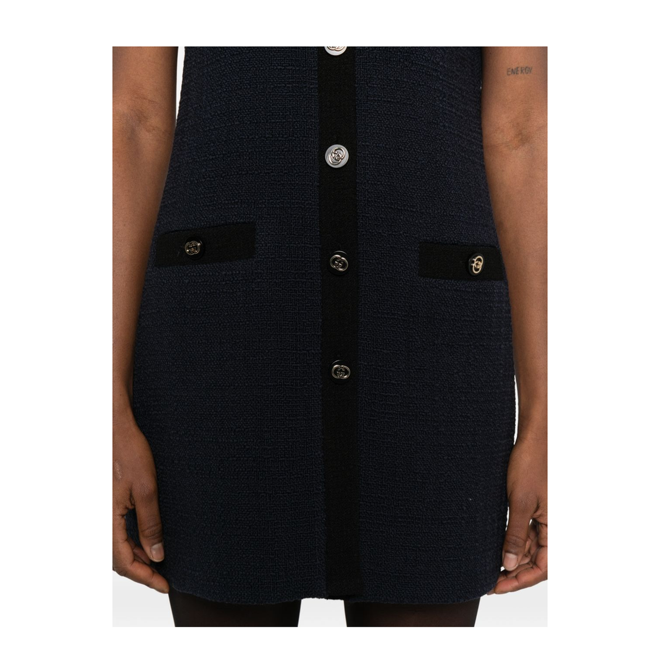 Mini Dress In Wool - Image 2