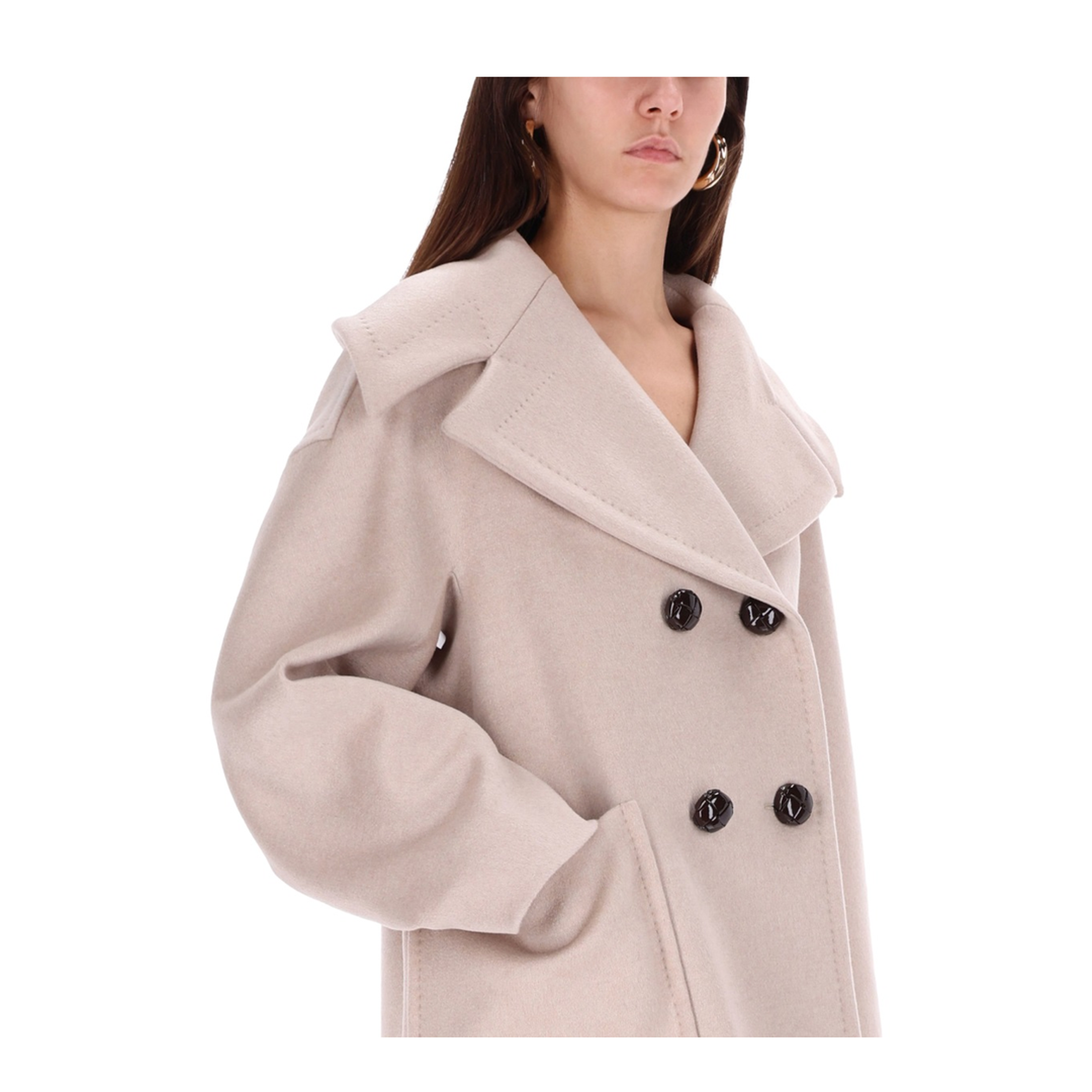 Double-Breasted Coat - Image 4