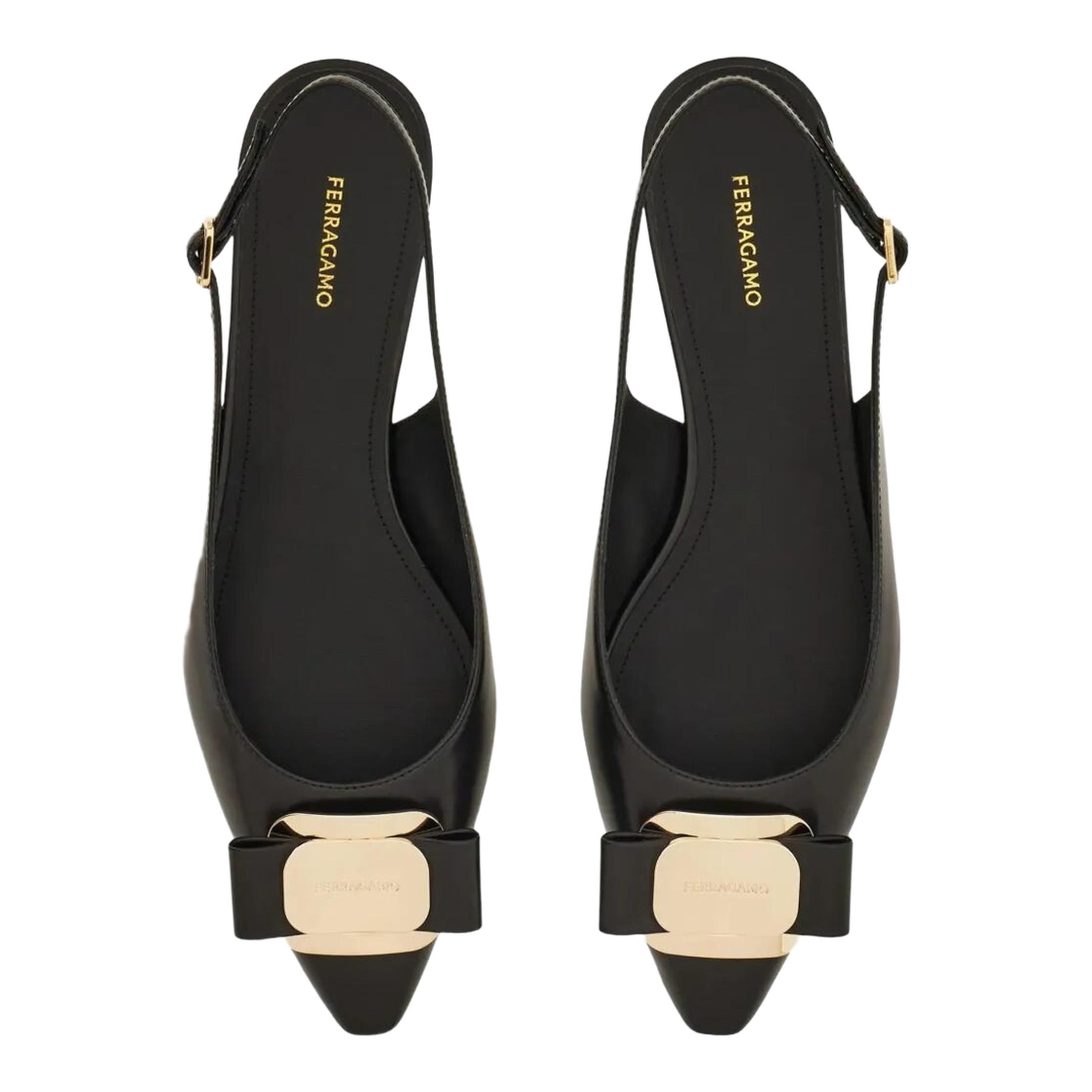 Zelmy Leather Flat Slingback - Image 2