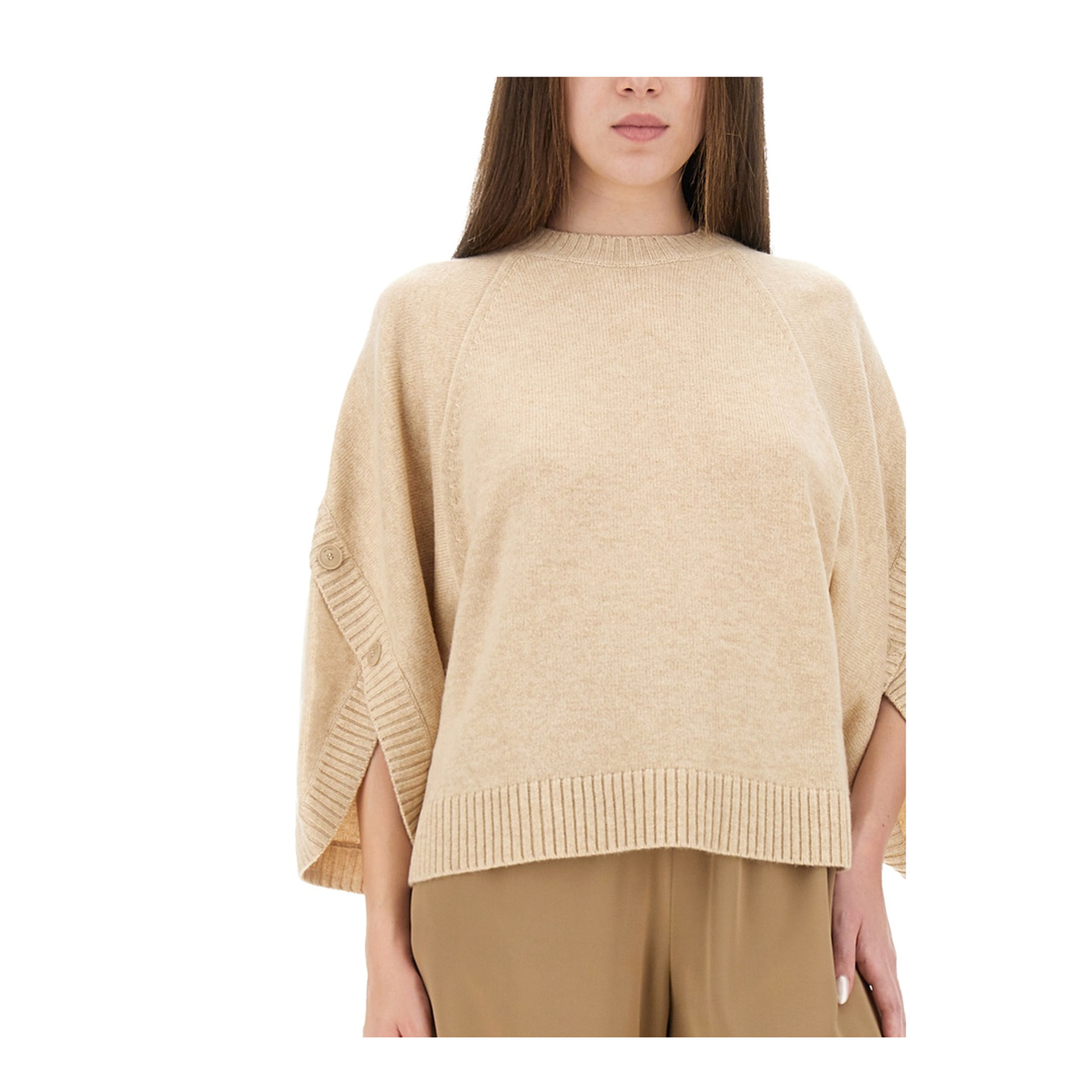 Oversized Wool and Cashmere Sweater - Image 3