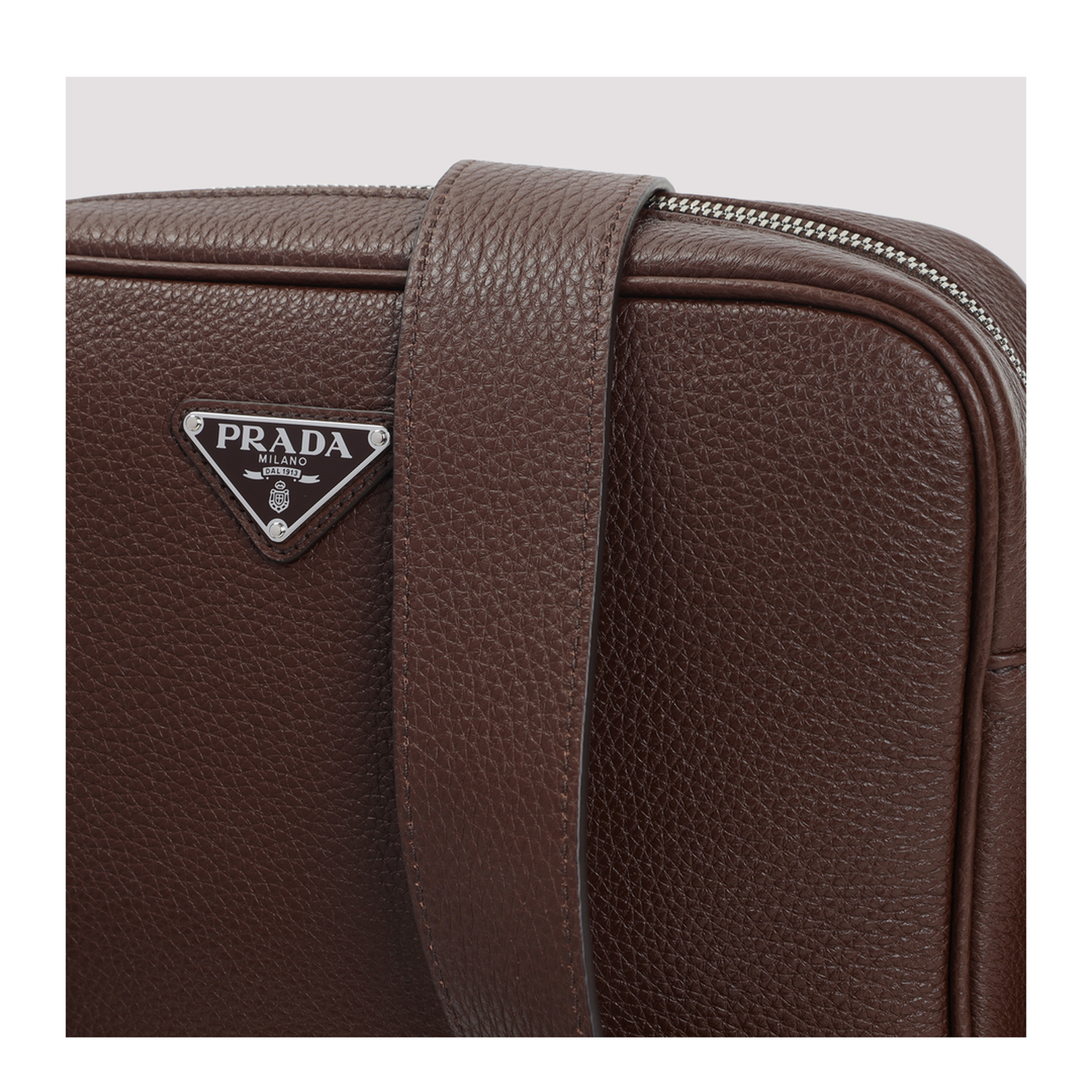 Grainy Leather Shoulder Bag - Image 5