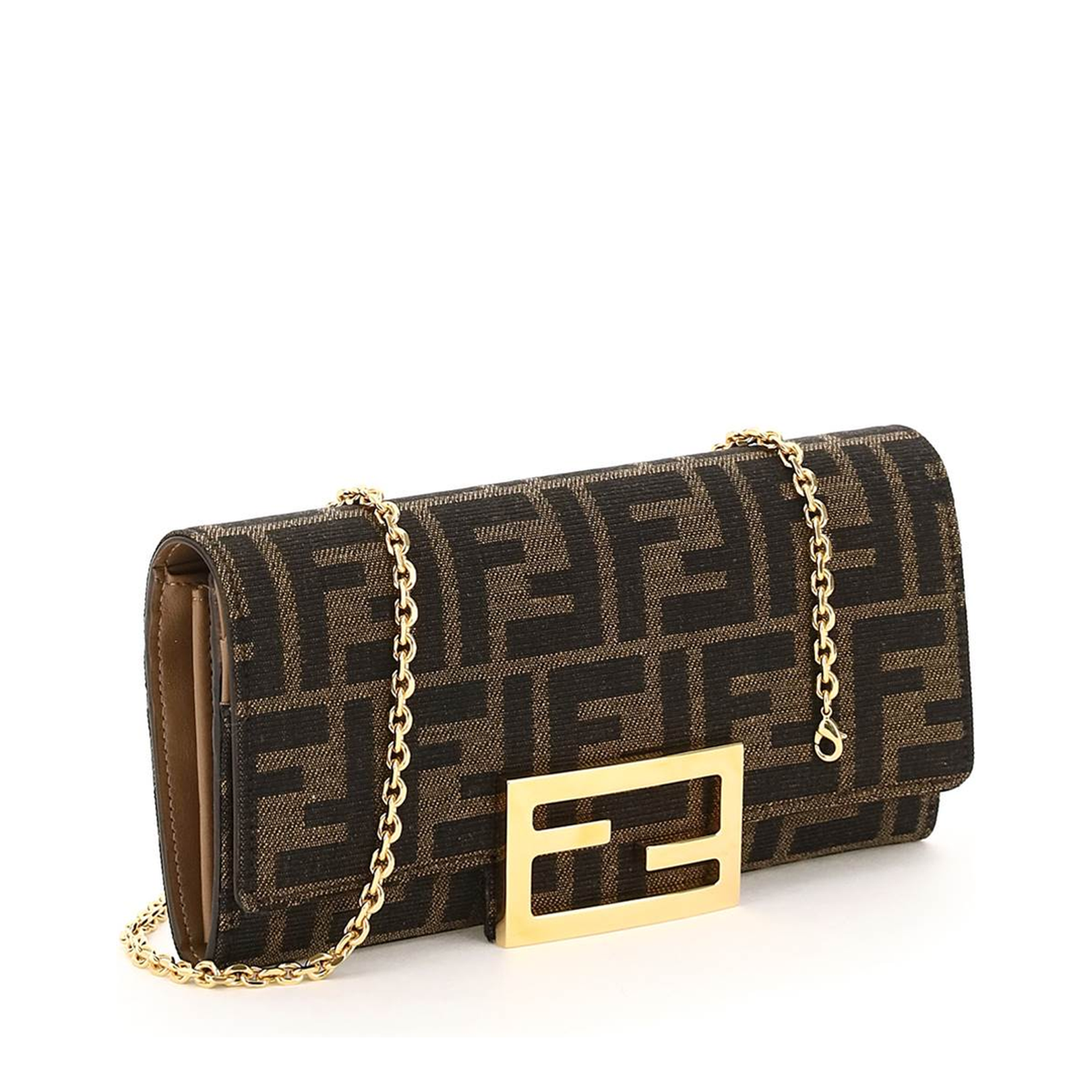 Continental With Chain Fabric Brown - Image 3