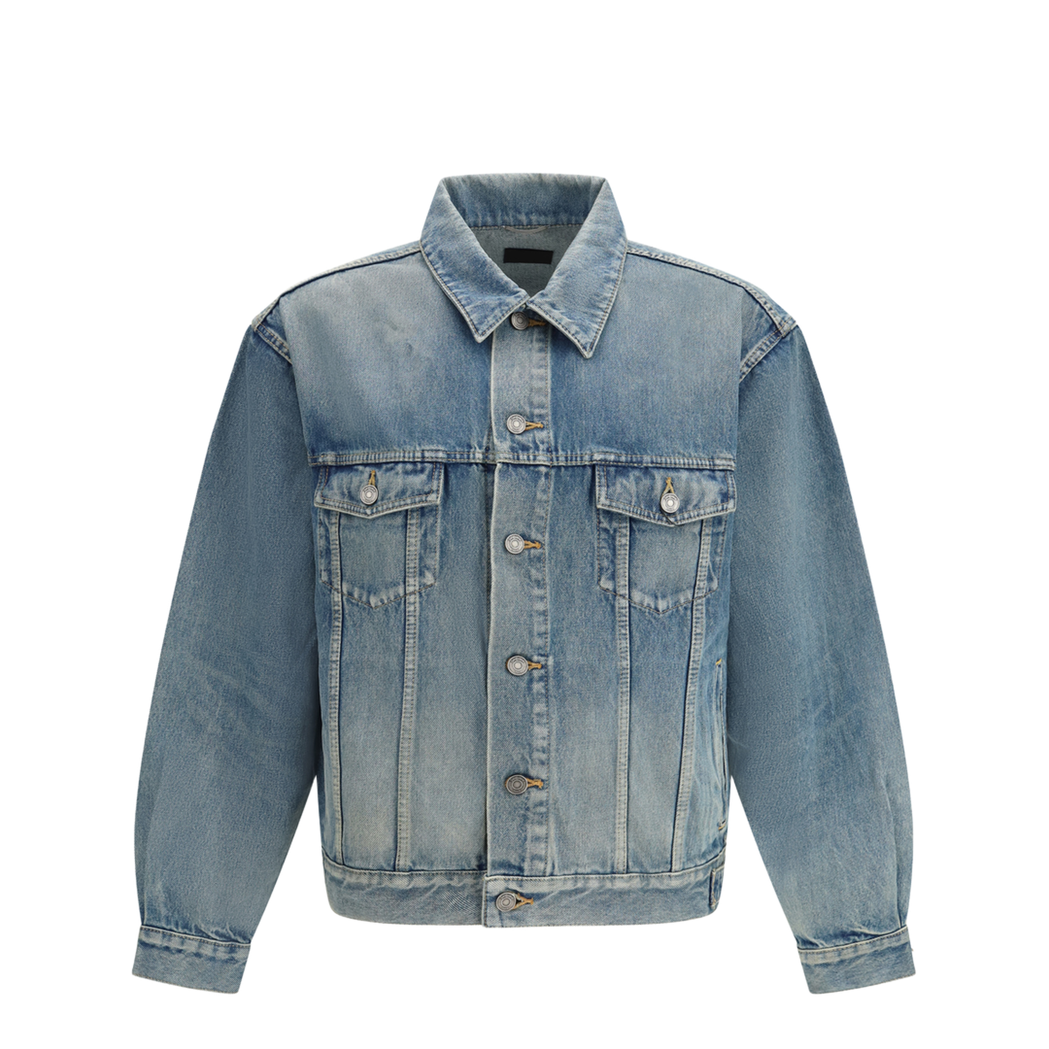 Denim Trucker Jacket - Image 1