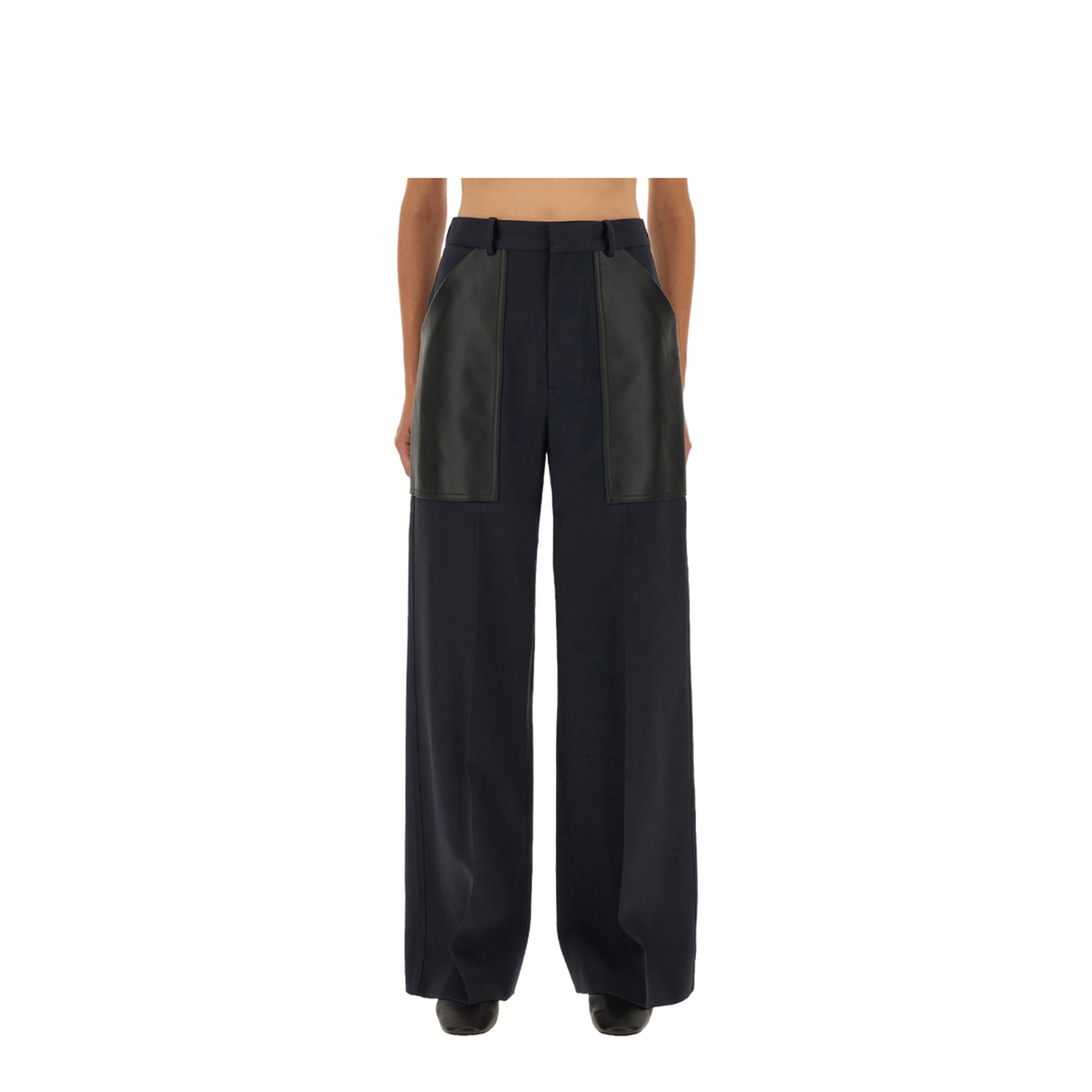 Wool and Cotton Pants - Image 1