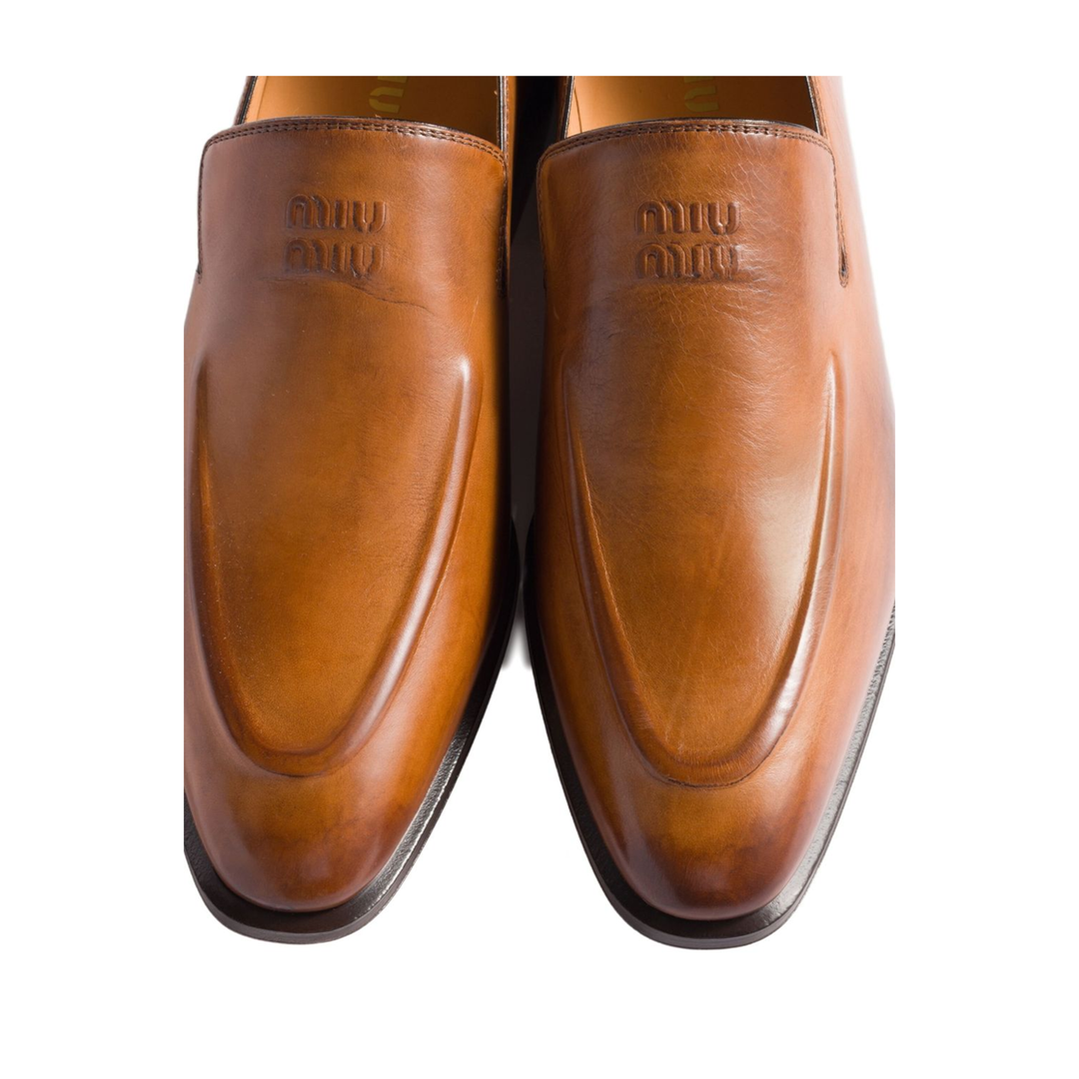Flat Shoes Leather Brown - Image 2
