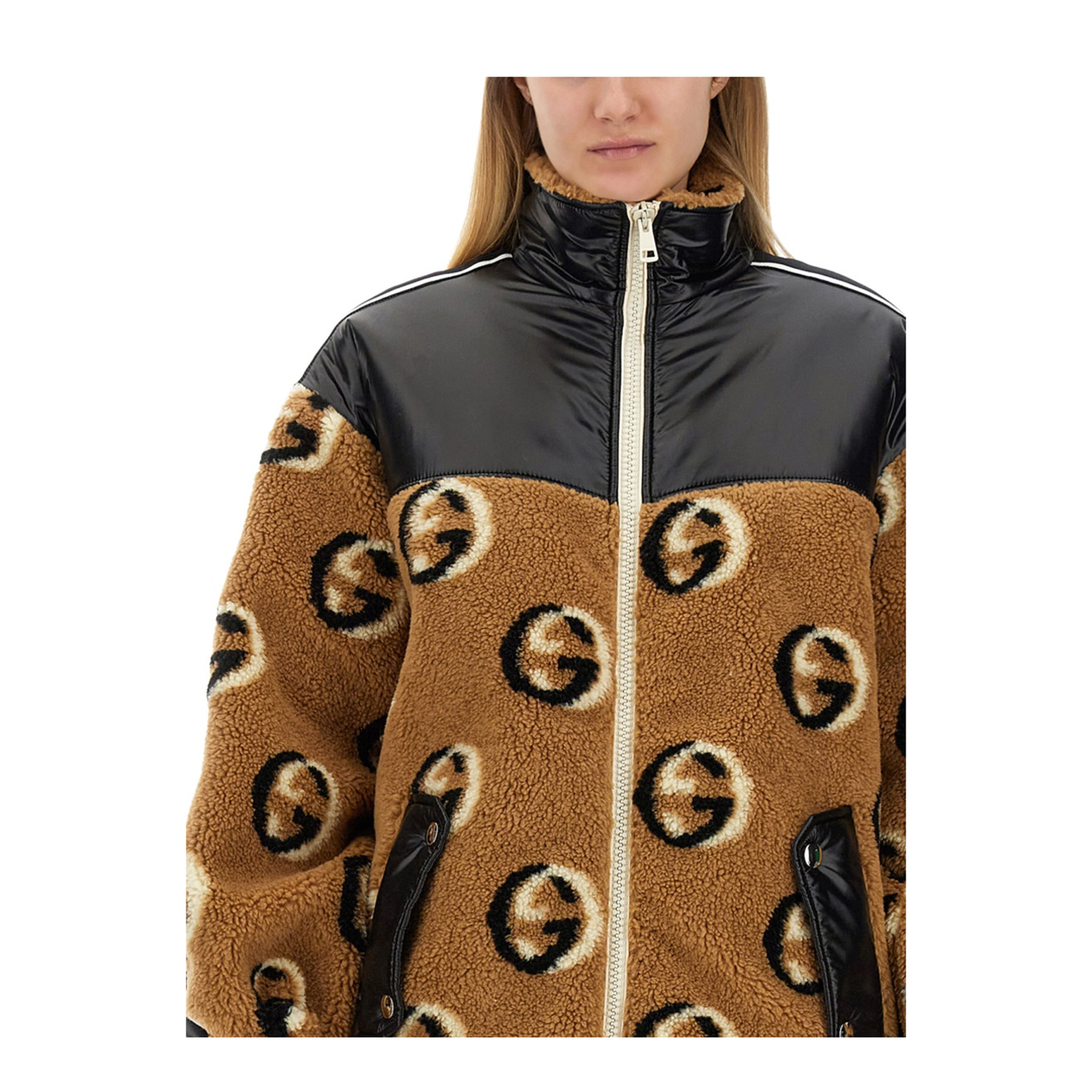 Jacquard Zipper Jacket - Image 4