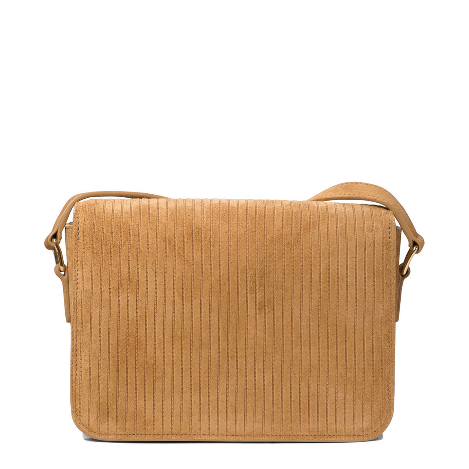 Teen Triomphe Bag in Striped Suede Calfskin - Image 3
