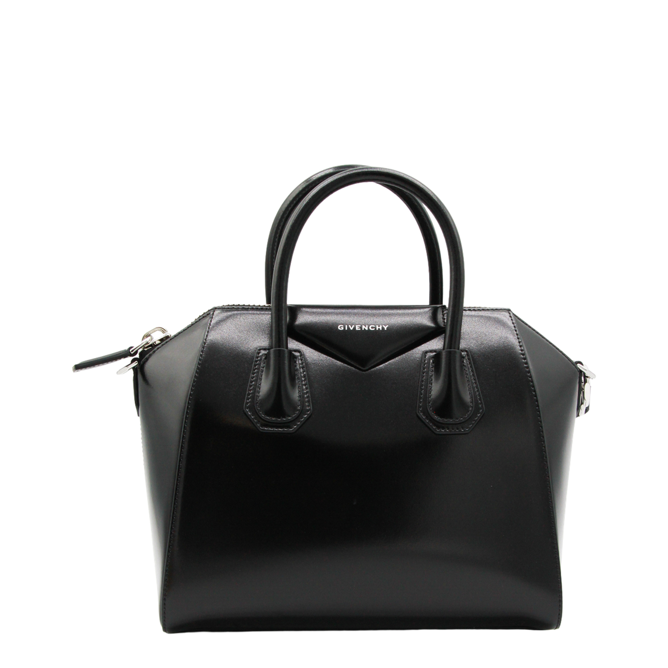 Antigona Small Leather Shoulder Bag - Image 1