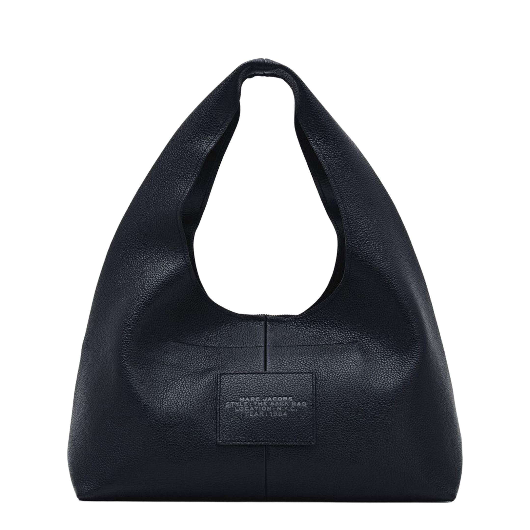 The Sack Bag In Black Leather - Image 4