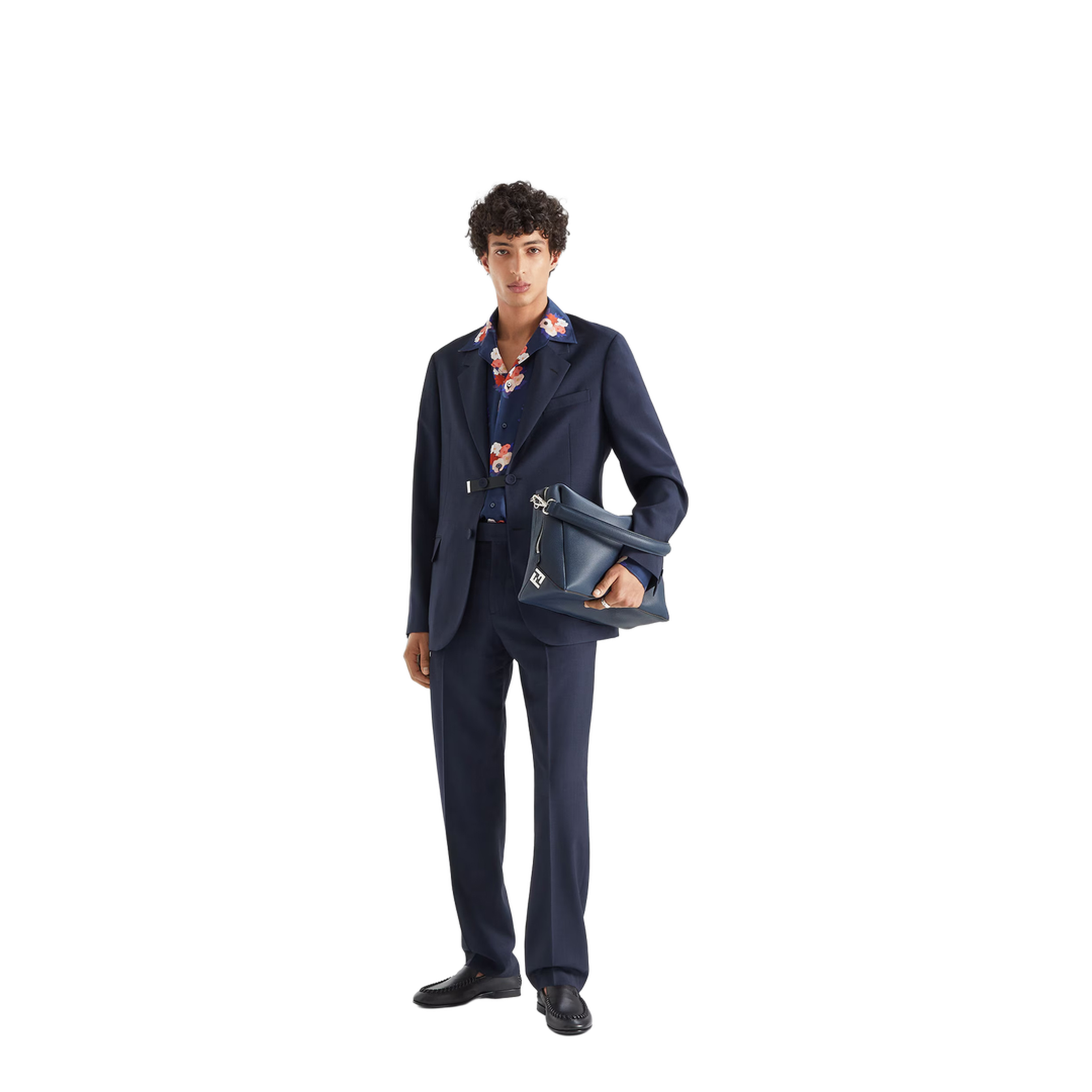 Wool Canvas Single-Breasted Blazer - Image 2