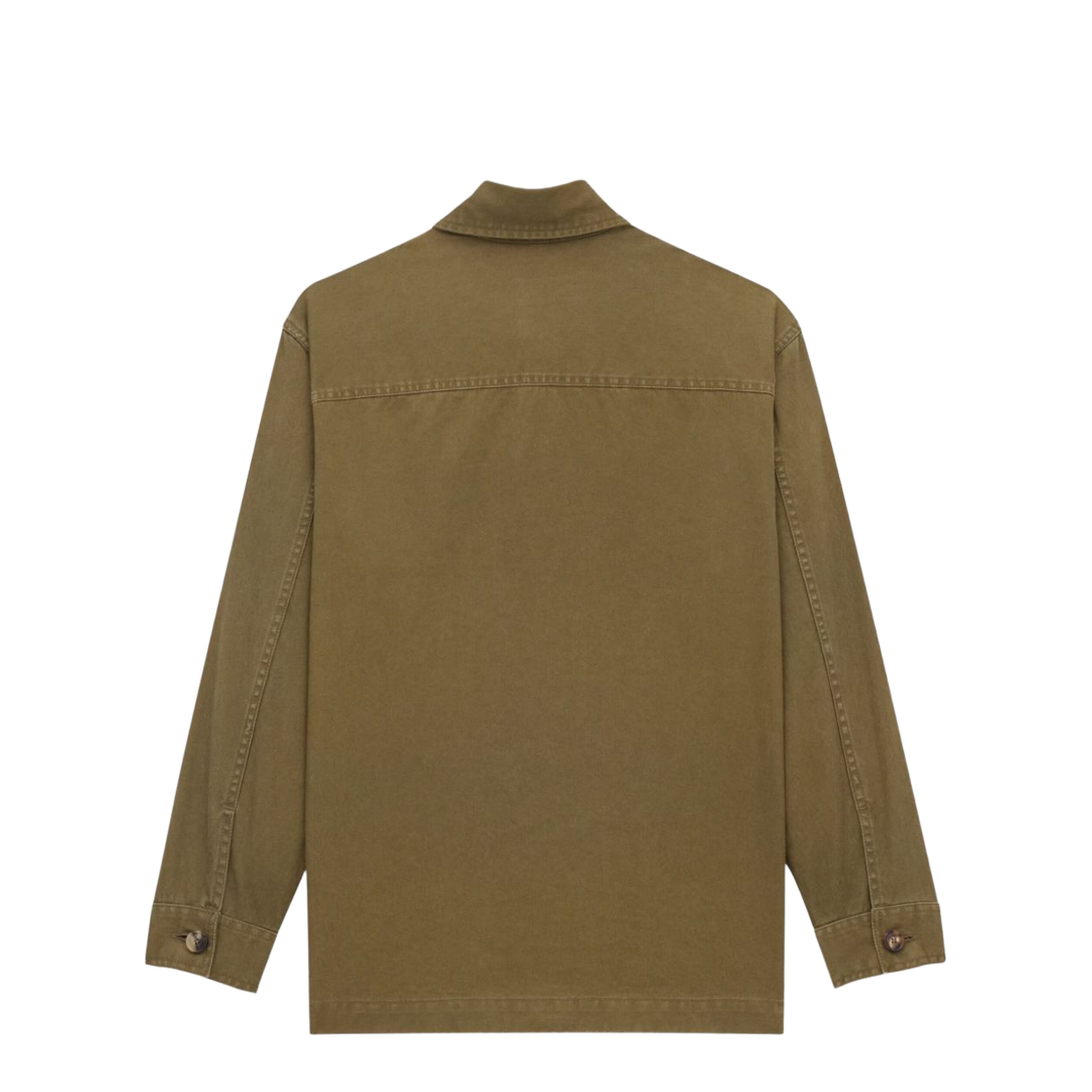 CASSANDRE Overshirt in Cotton Linen Gabardine - Image 2