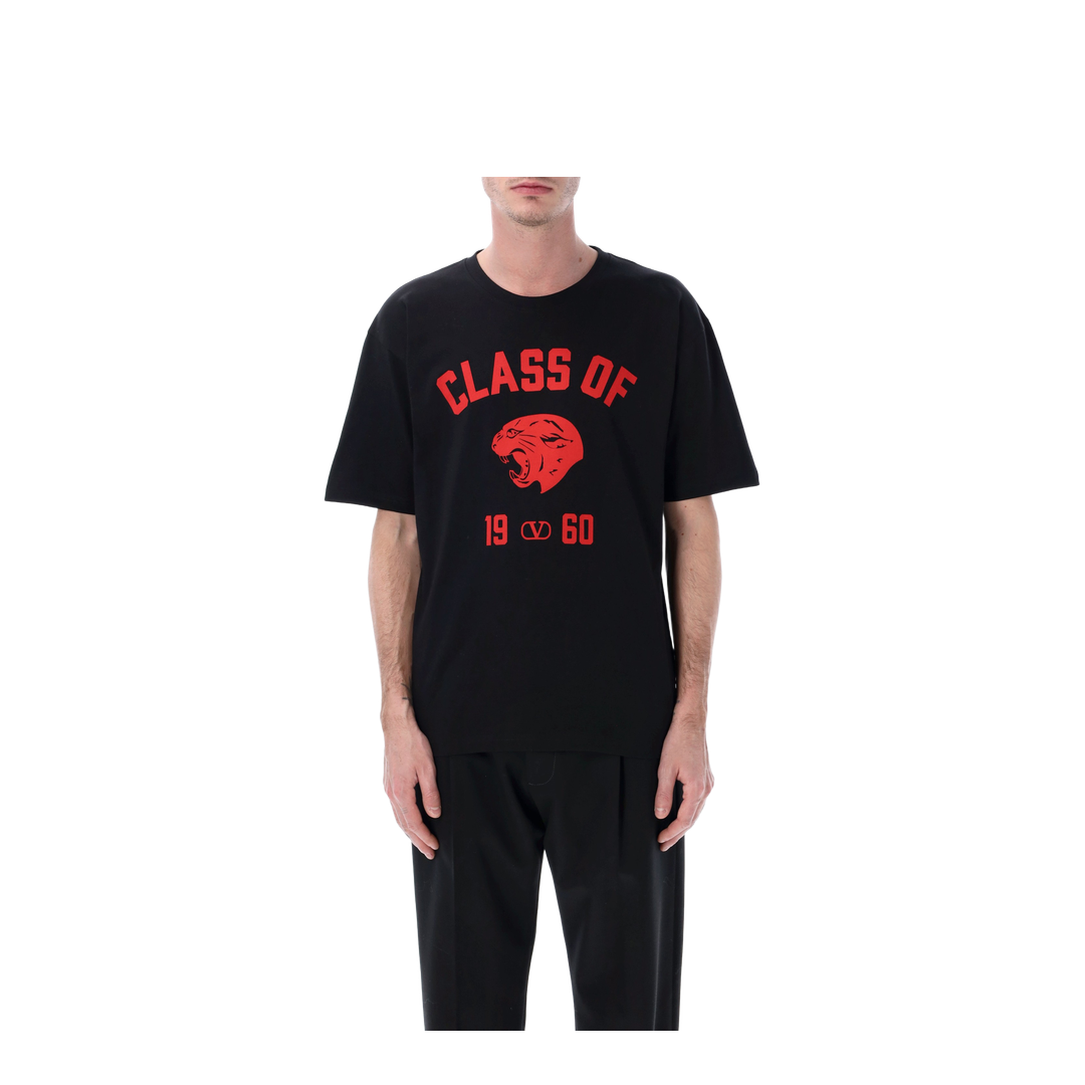 Printed T-Shirts Black - Image 1