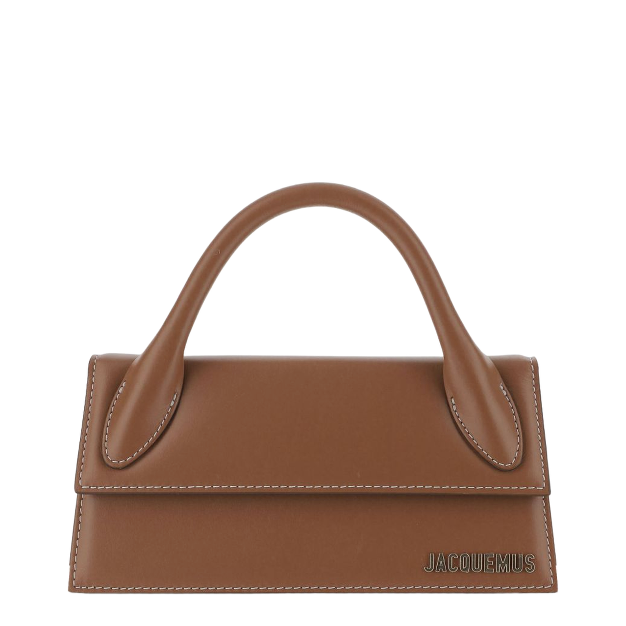 Le Chiquito Long Cow Leather Handbag - Light Brown - Image 1