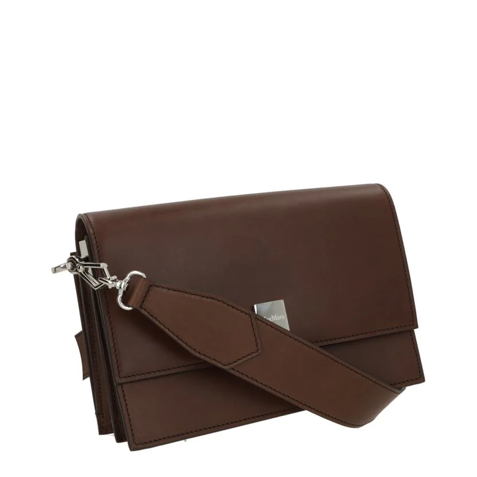 Biancaroughs Small Crossbody Bag in Smooth Leather - Image 4