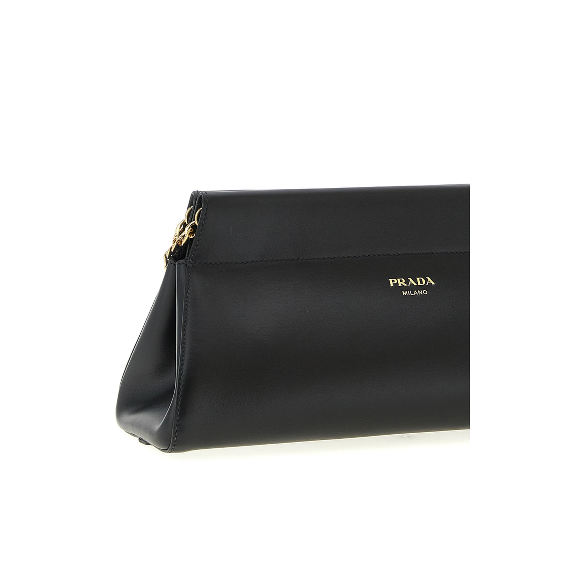 Enchaîné Medium Calfskin Shoulder Bags - Black - Image 3