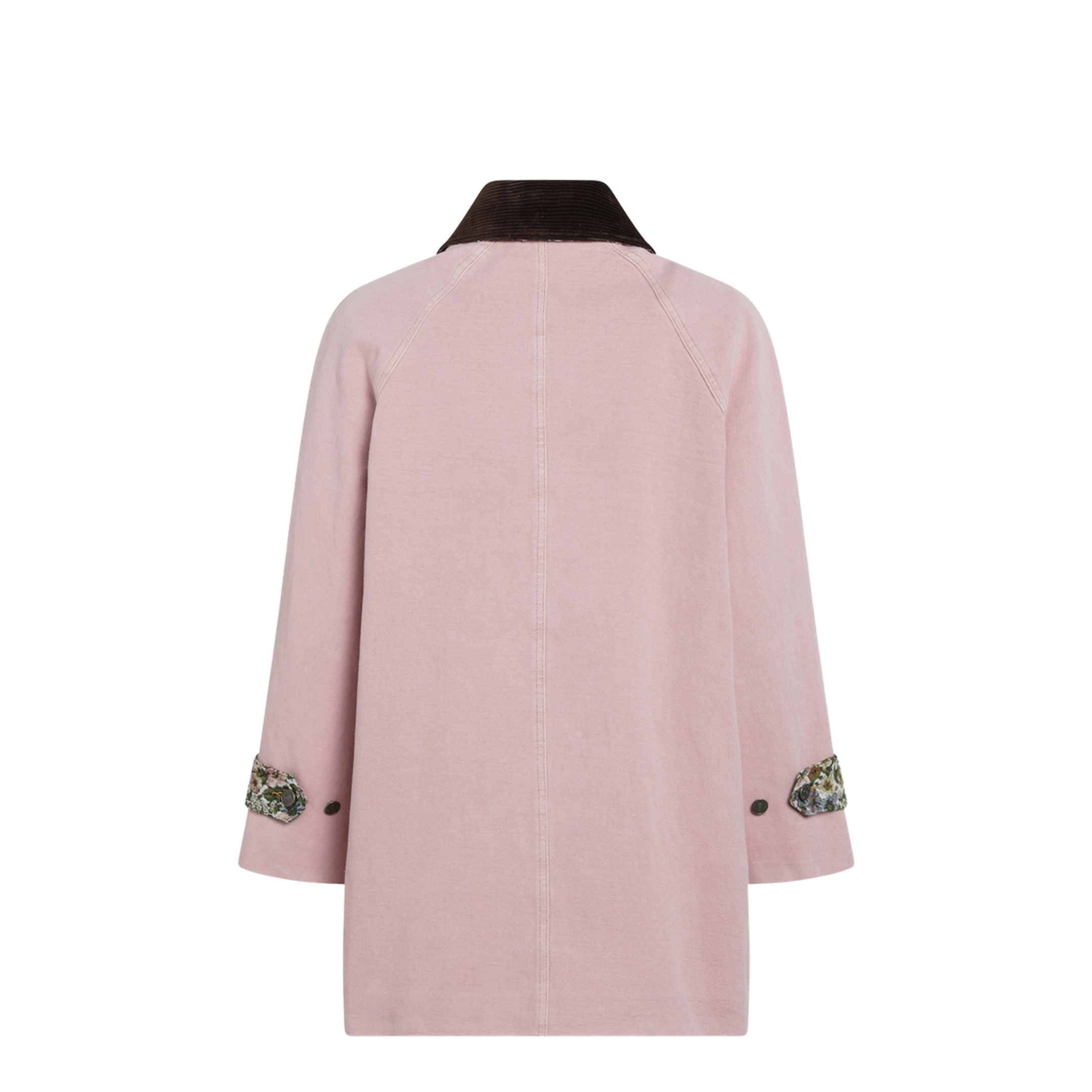 Pink Denim Caban Jacket - Image 2
