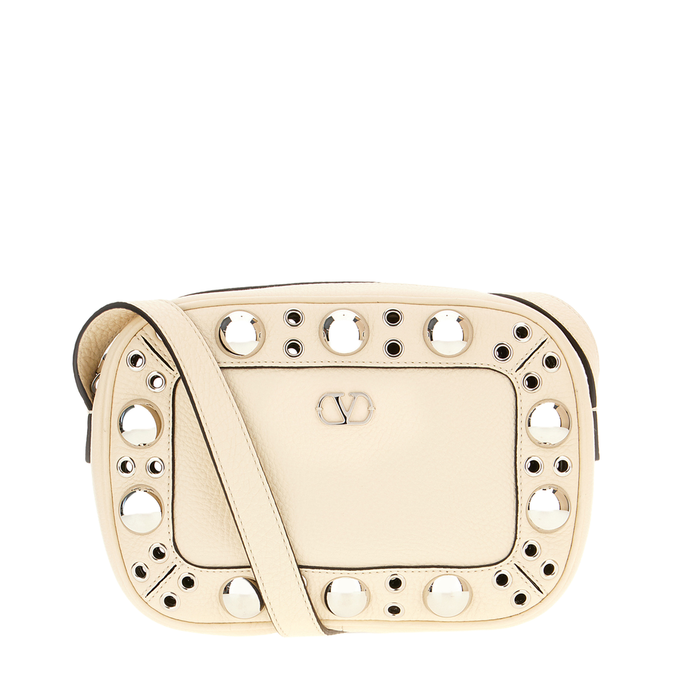 Nellcôte Crossbody Bag Grainy Calfskin - Light Ivory - Image 1