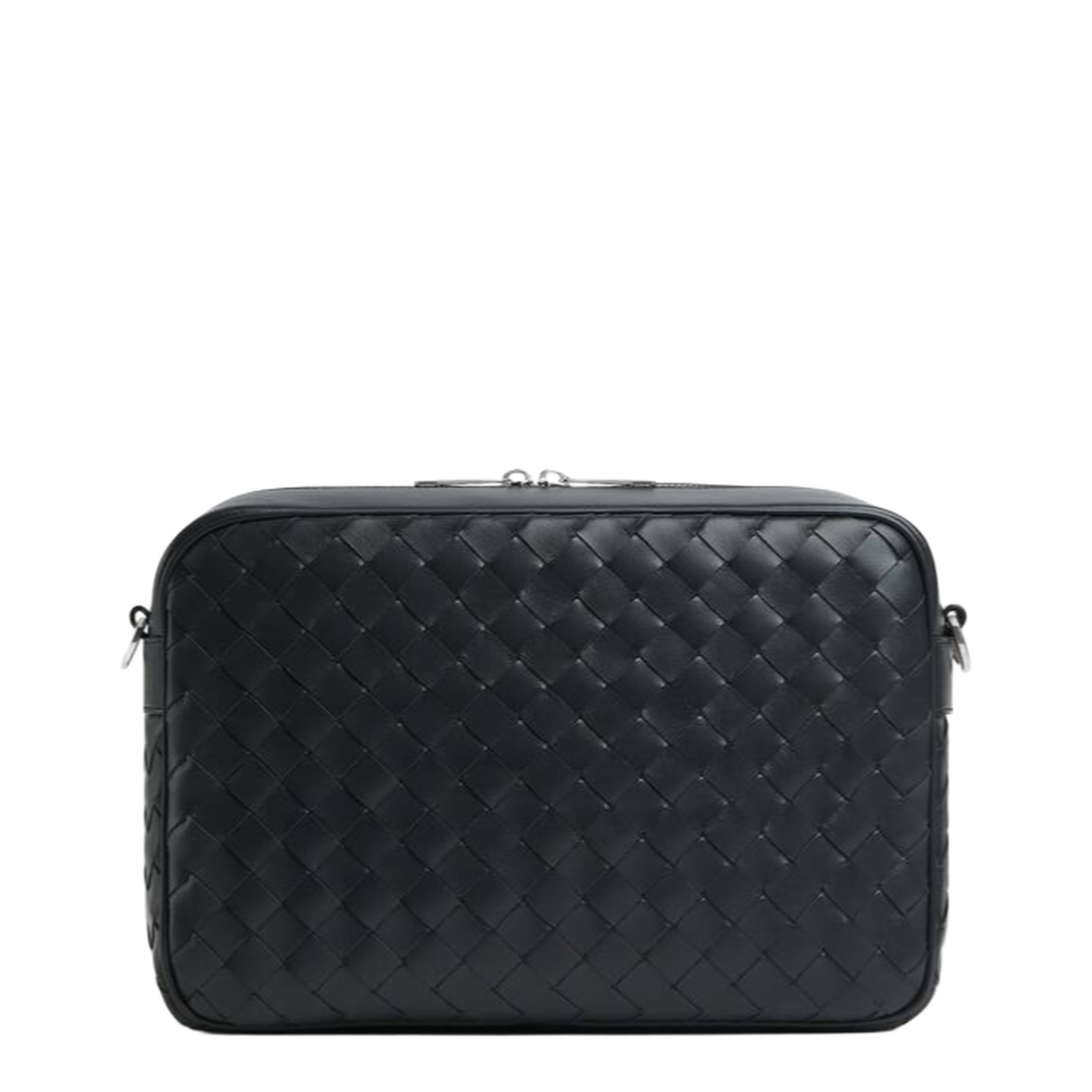 Intrecciato Camera Sling Bag Leather Ardoise - Image 5