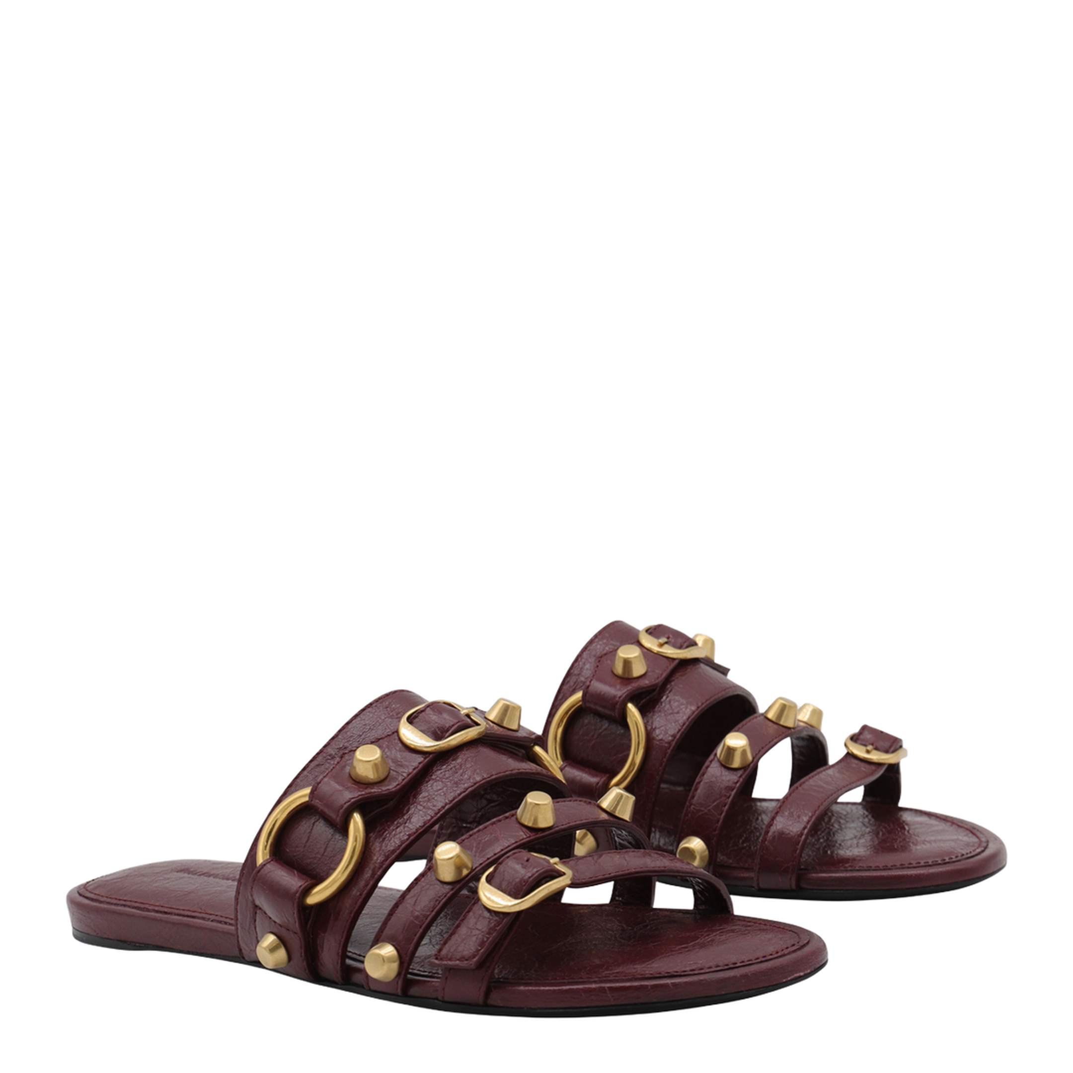 Grape Leather City Slippers - Image 4