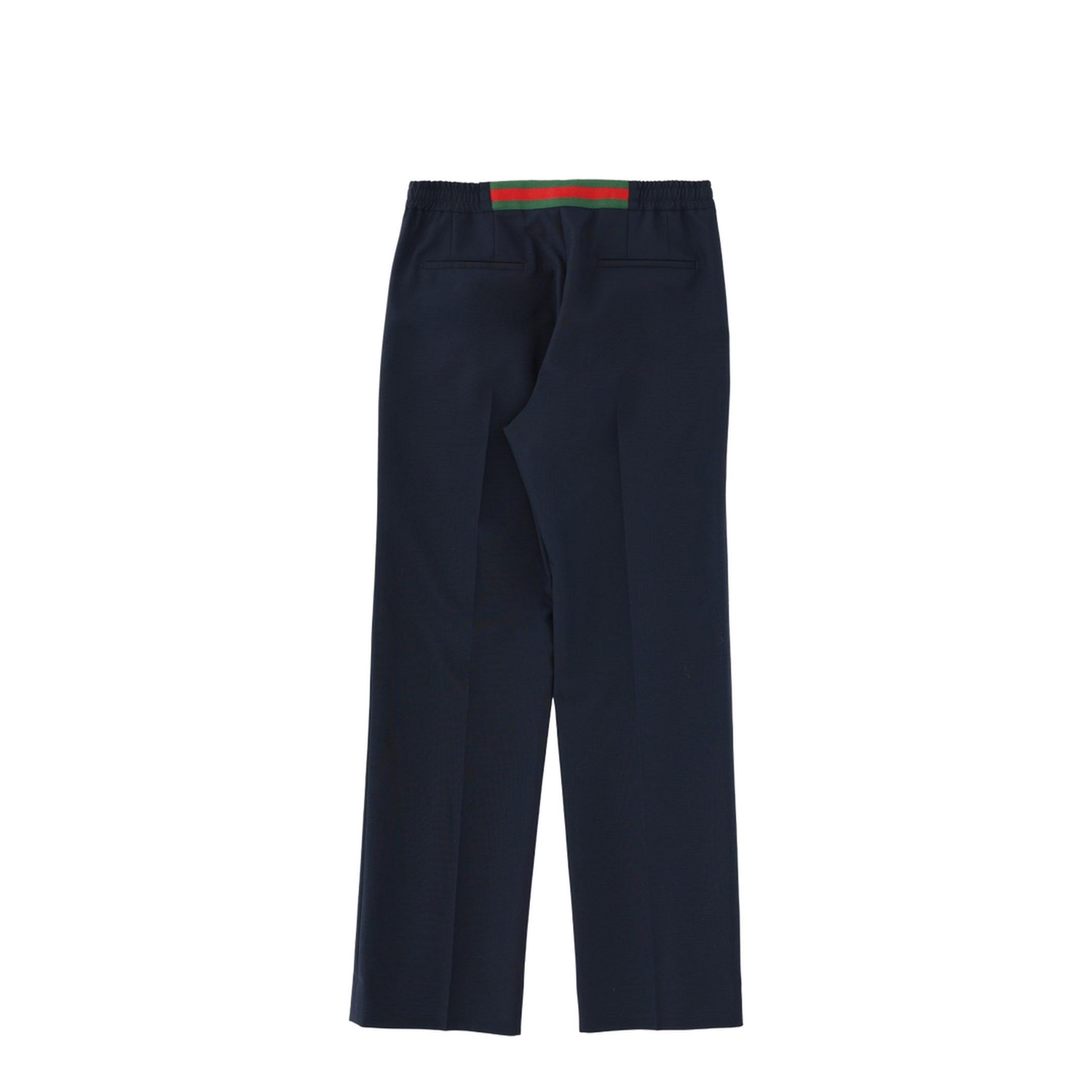 Technical Panama Sportswear Trousers in Dark Blue - Image 3