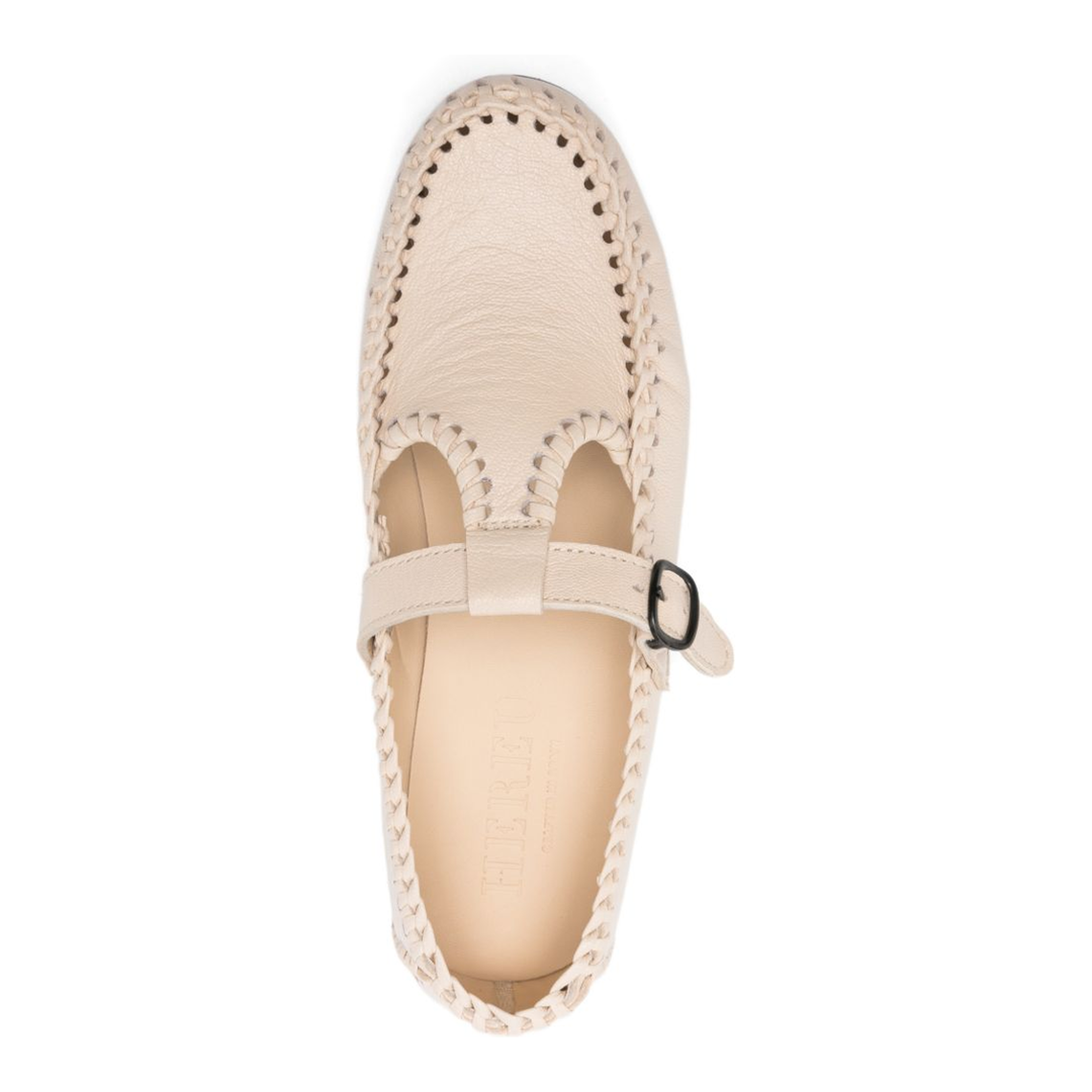 Flat Shoes Beige - Image 3