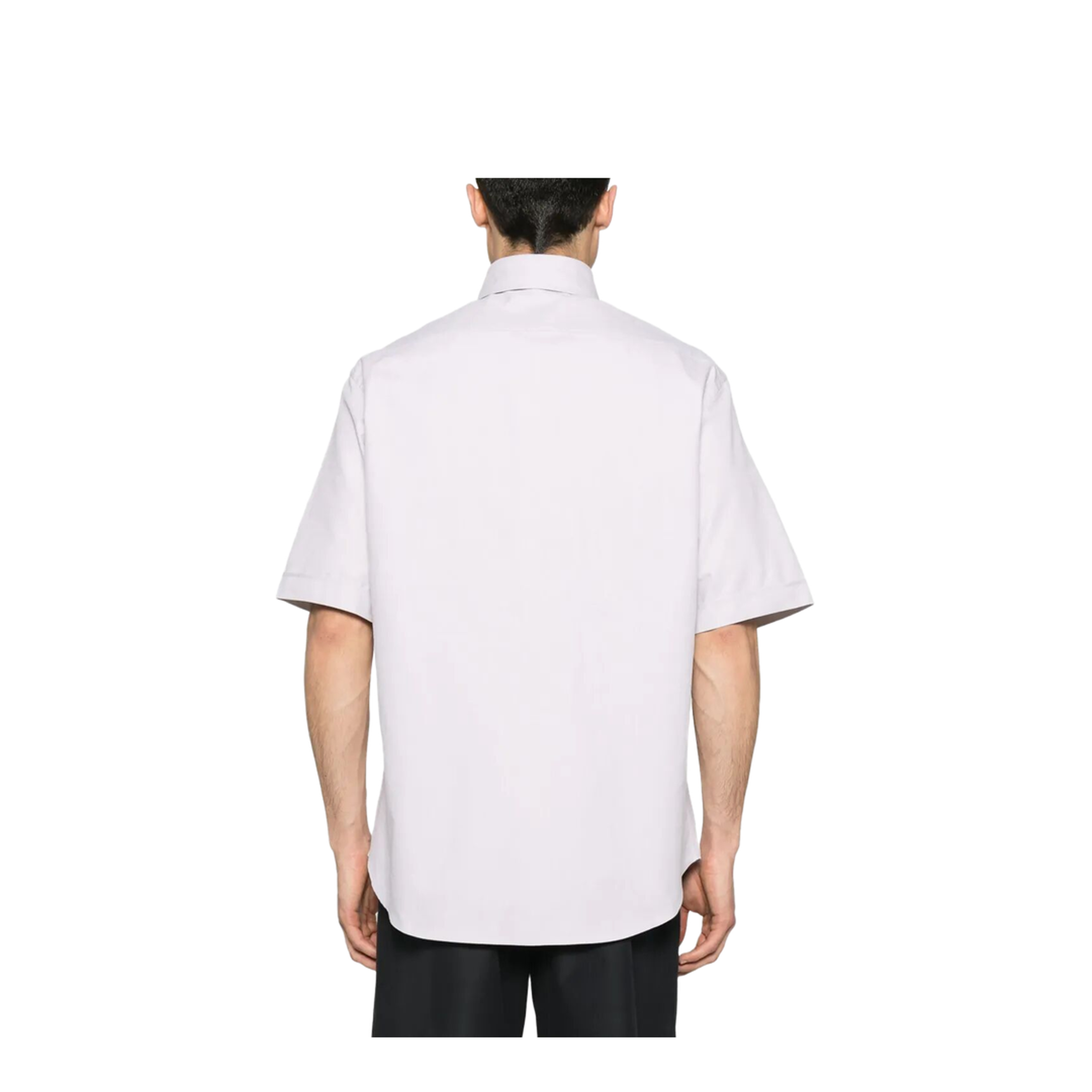 Crest Oxford Cotton Shirt - Image 3