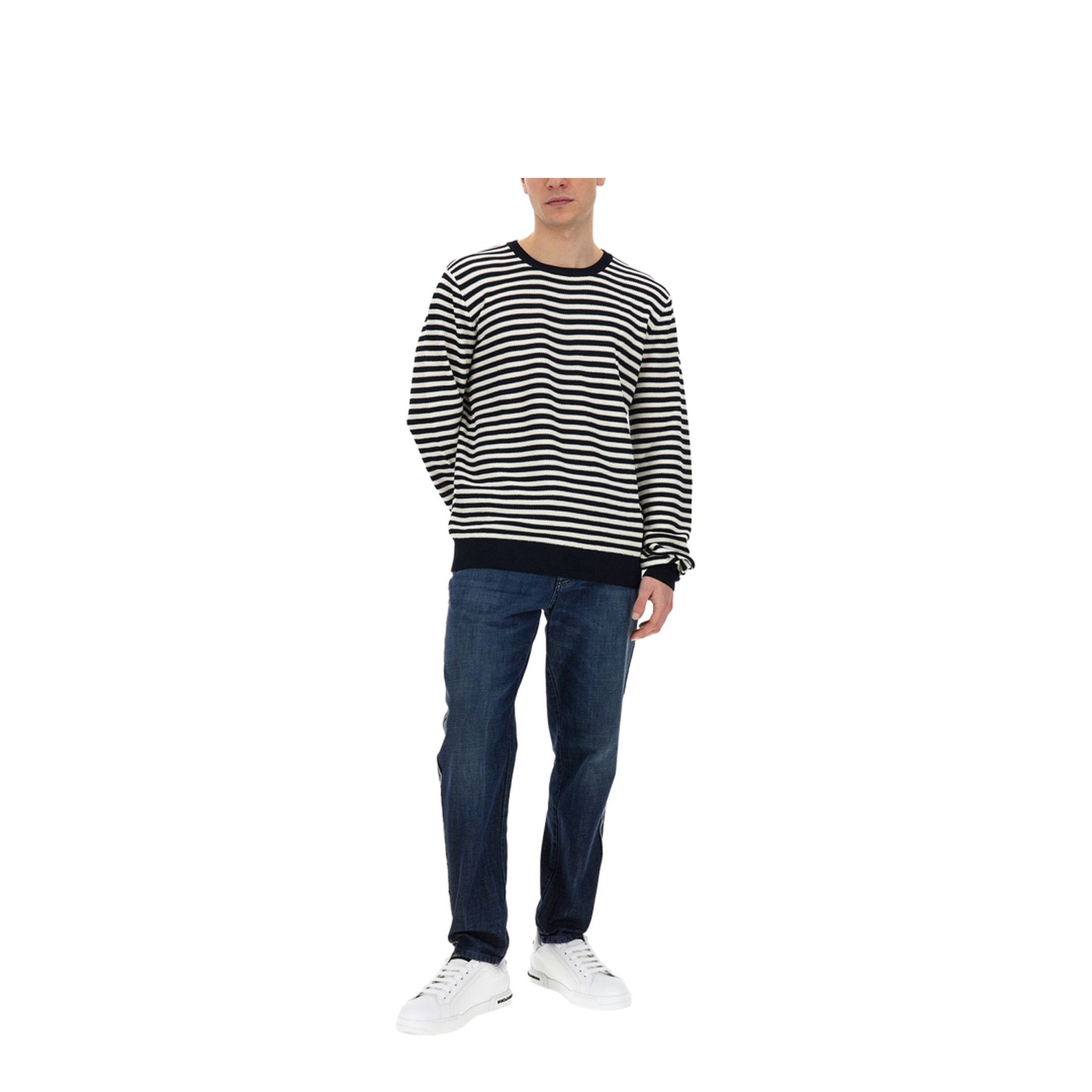 Jersey with Stripe Pattern - Image 2