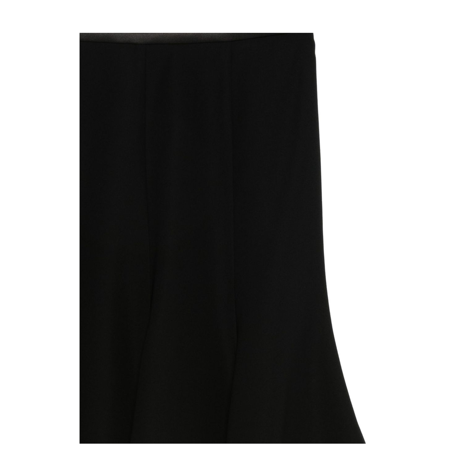 Flared Hem Skirt Black - Image 2