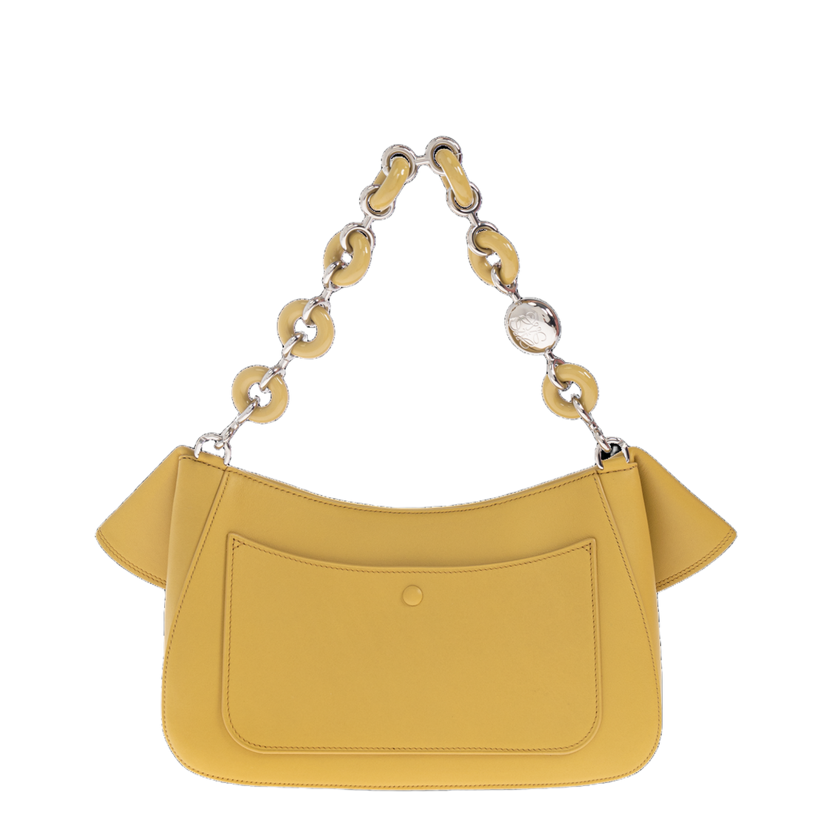 Ola Medium Shoulder Bag Yellow - Image 3